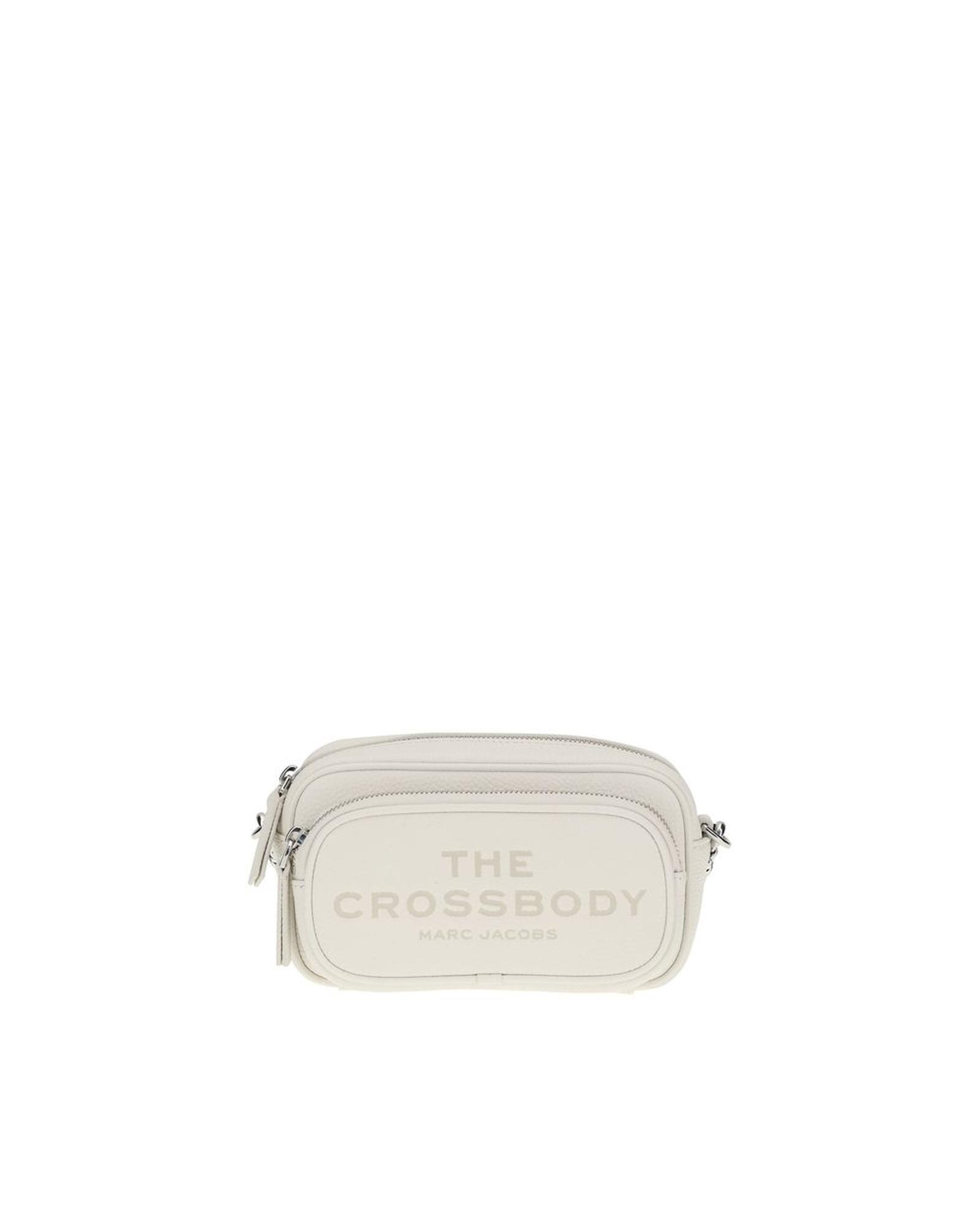 Marc Jacobs Crossbody Bag Leather Wo - White Shoulder Bags