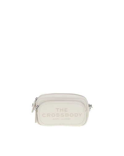 Marc Jacobs Crossbody Bag Leather Wo - White Shoulder Bags