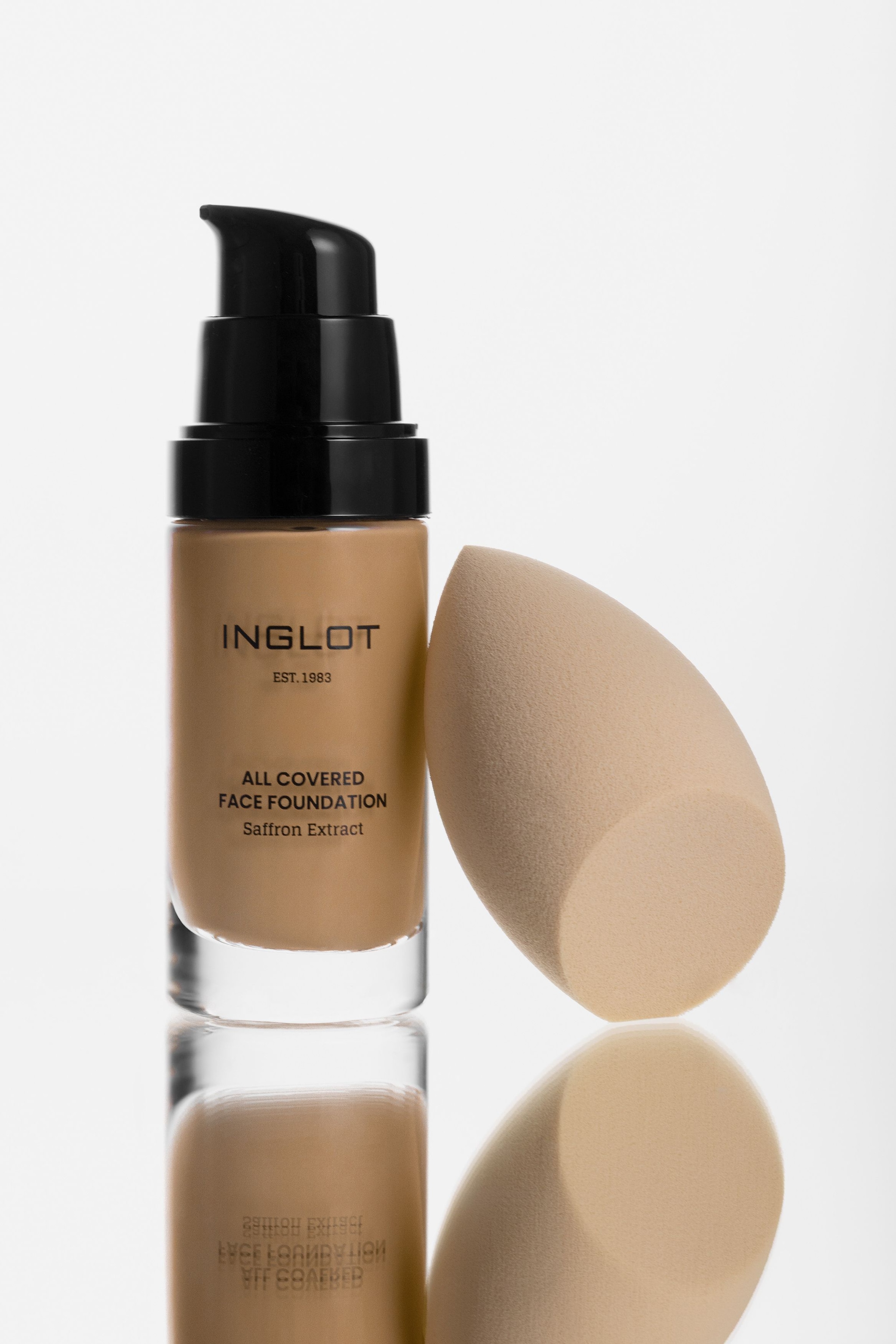 INGLOT All Covered Face Foundation image 5