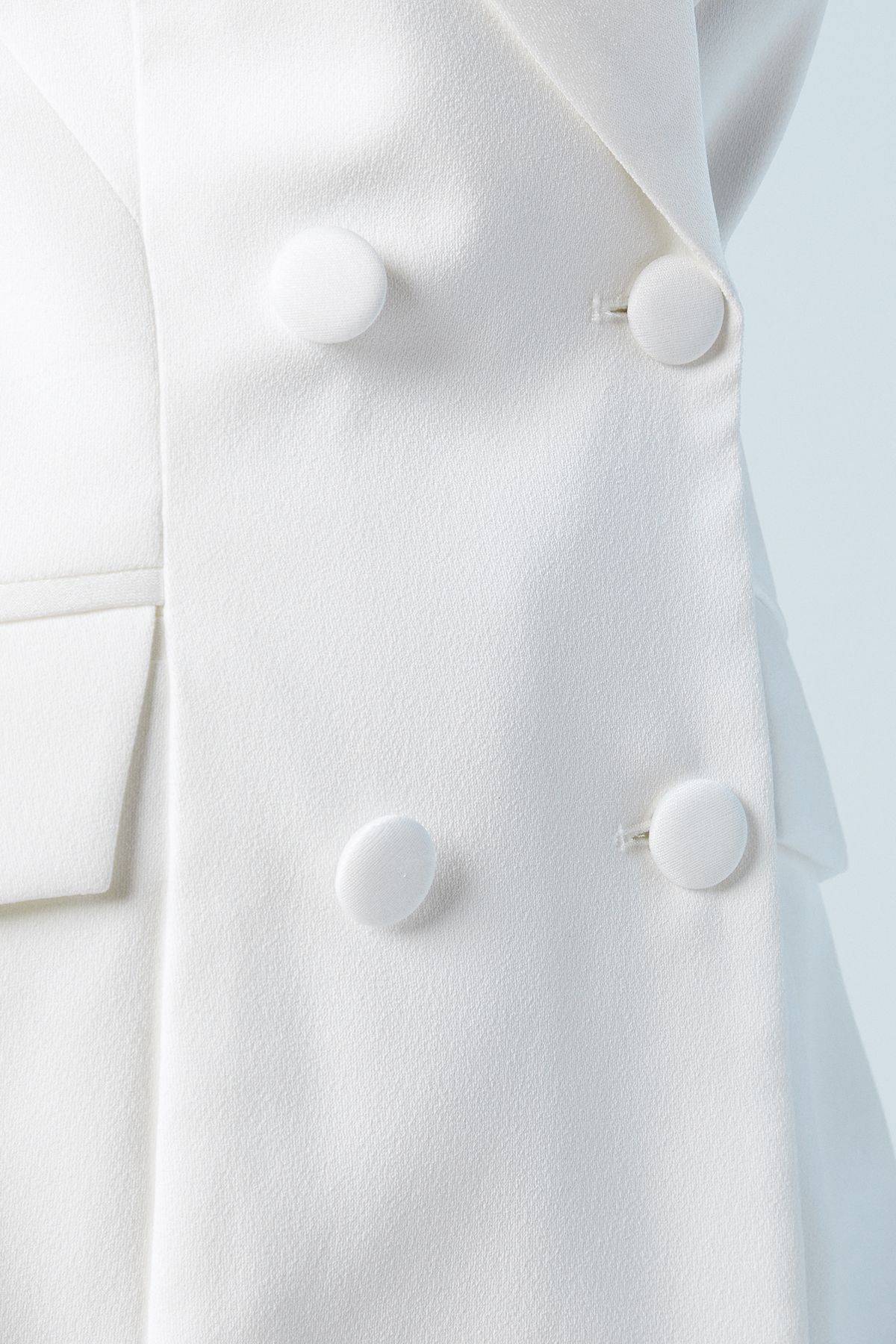 Coast Premium Hourglass Silhouette Double Breasted Blazer Ivory image 6