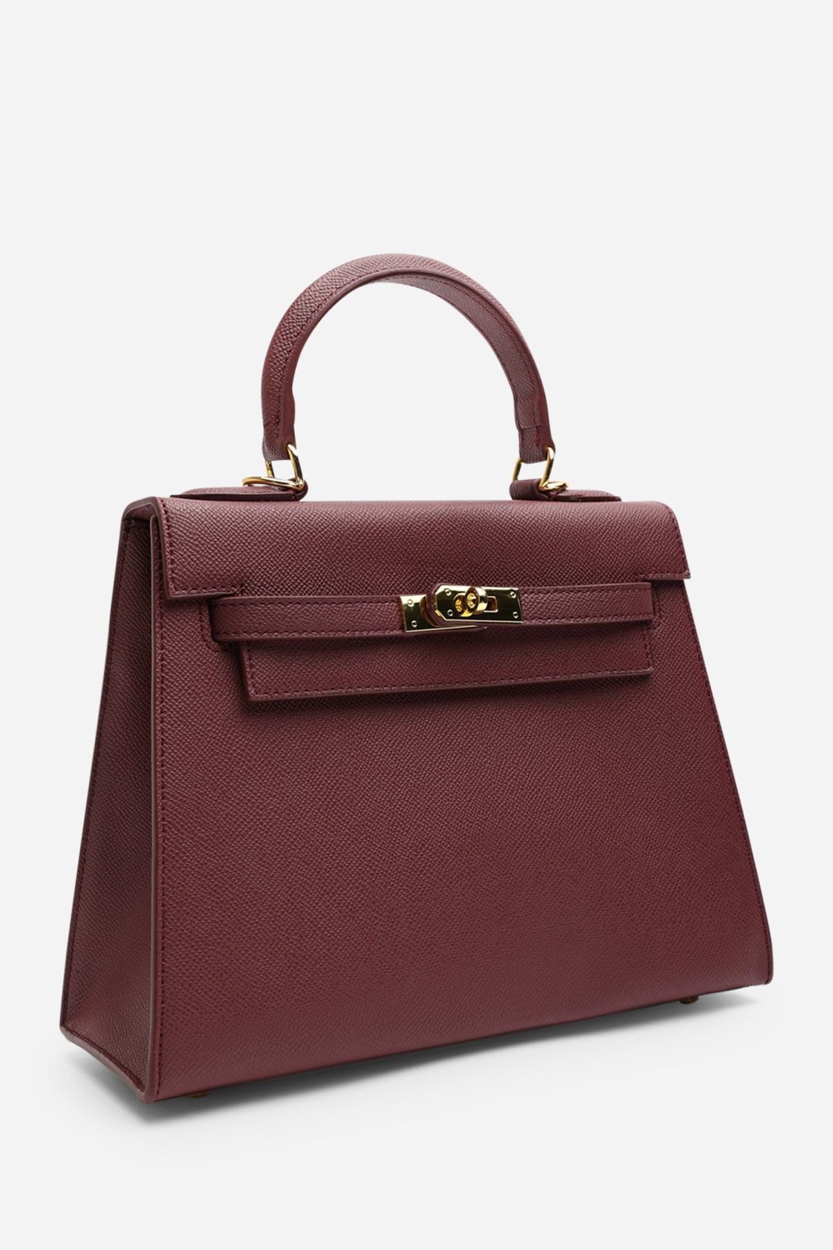 Where's That From 'Lluvia' Top Handle Satchel Mini Tote Bag with Turn-Lock Closure image 4