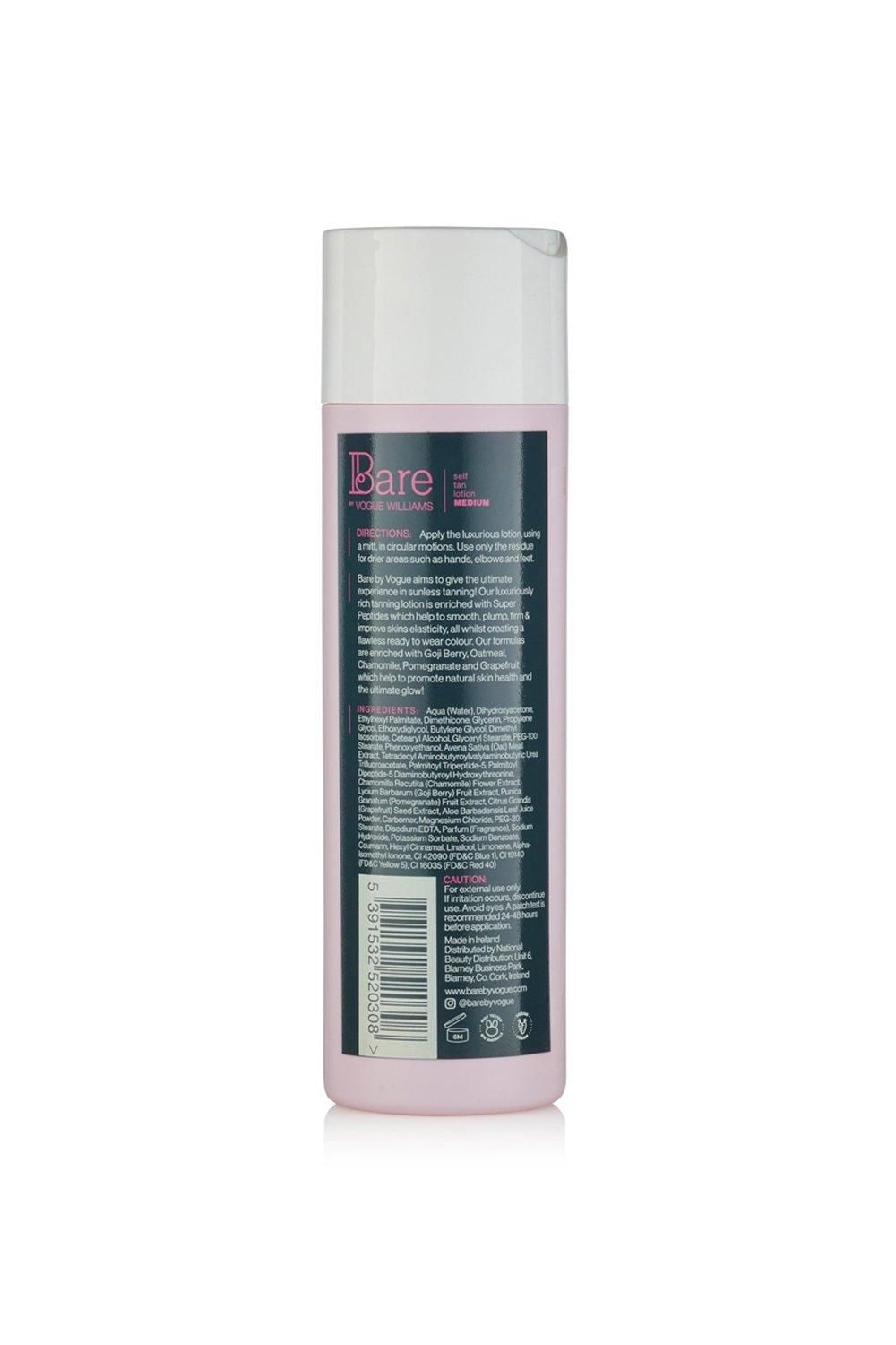 Bare By Vogue Self Tan Lotion Medium image 2