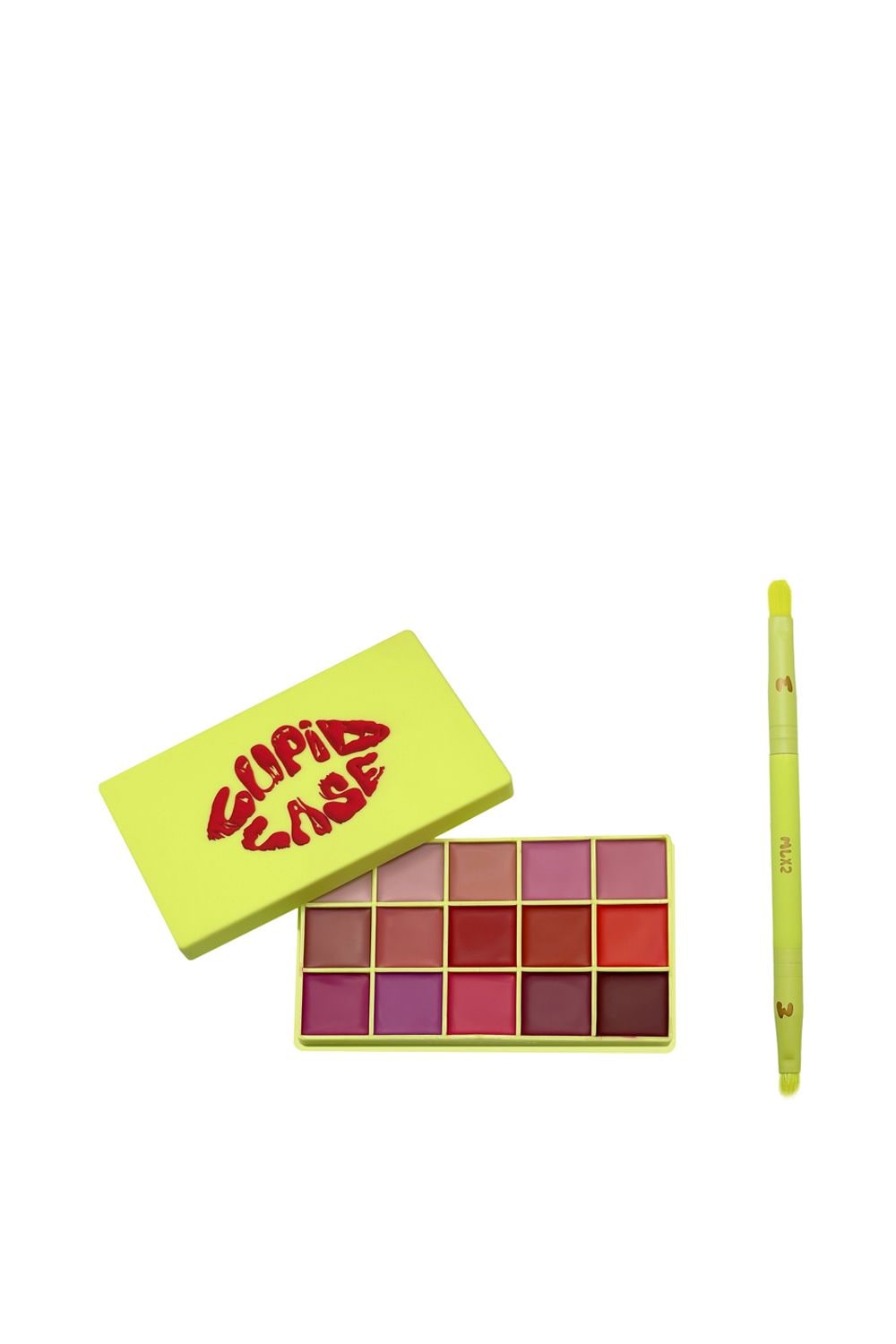 Made by Mitchell Cupid Case Lip Palette & Lip Brush Set Rose Garden image 1
