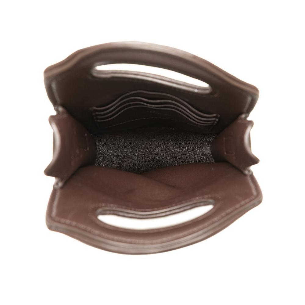 Valentino Preloved Monogram Shoulder Bag Wo - Brown Satchel image 5