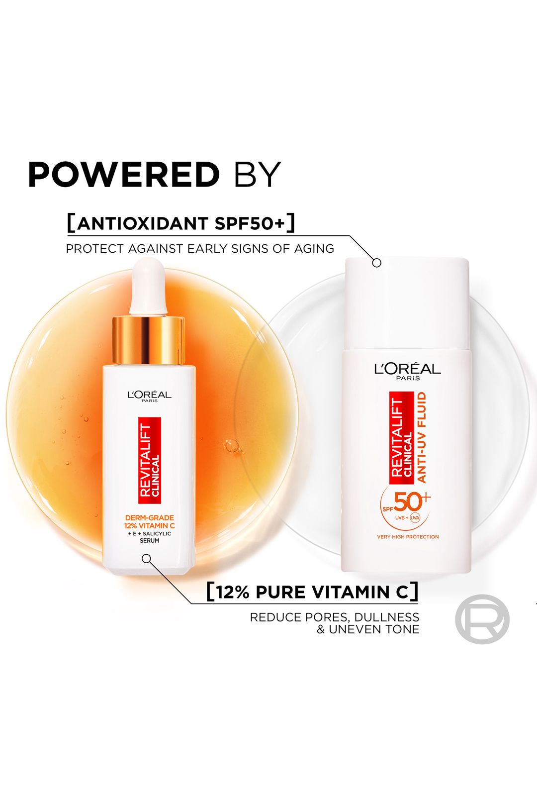 L'Oréal Paris Dermatologist Favourites Skincare with Vitamin C and Retinol Gift Set Multi image 6