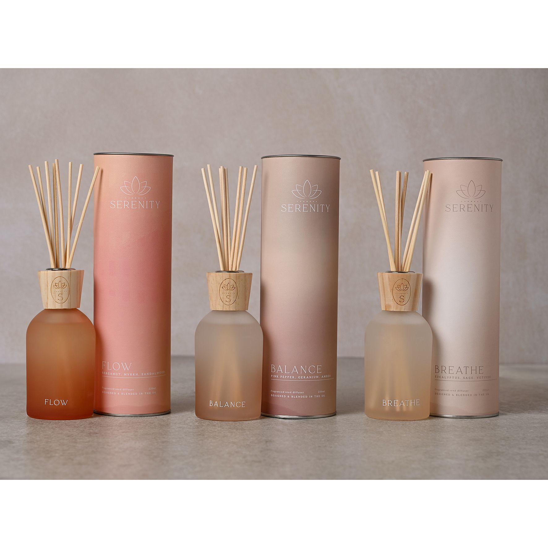 Serenity Breathe Diffuser 220ml Eucalyptus, Sage & Vetiver image 5