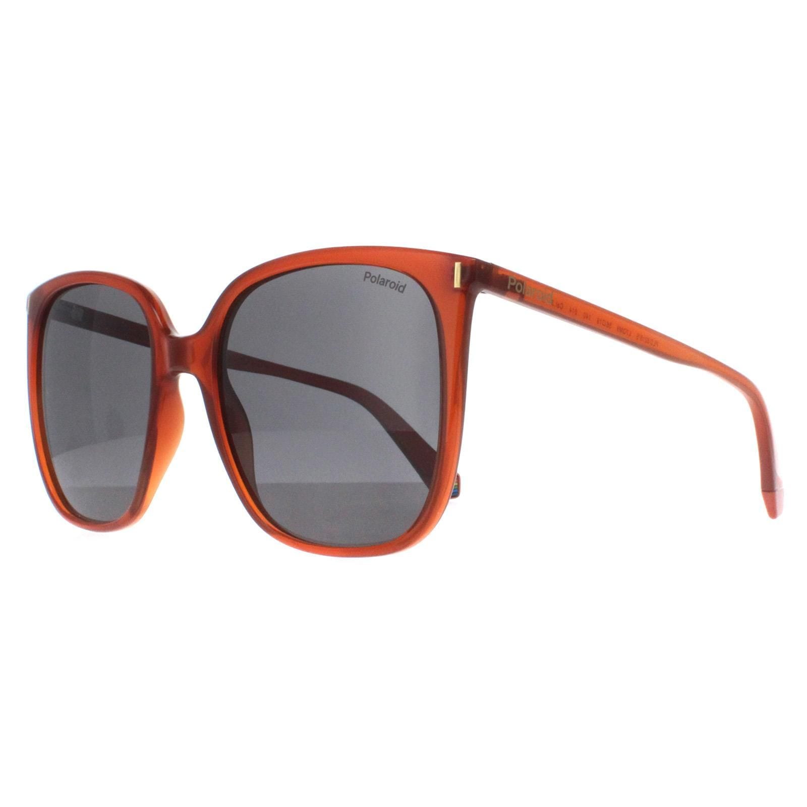 Polaroid Square Orange Grey Polarized PLD 6218/S image 2