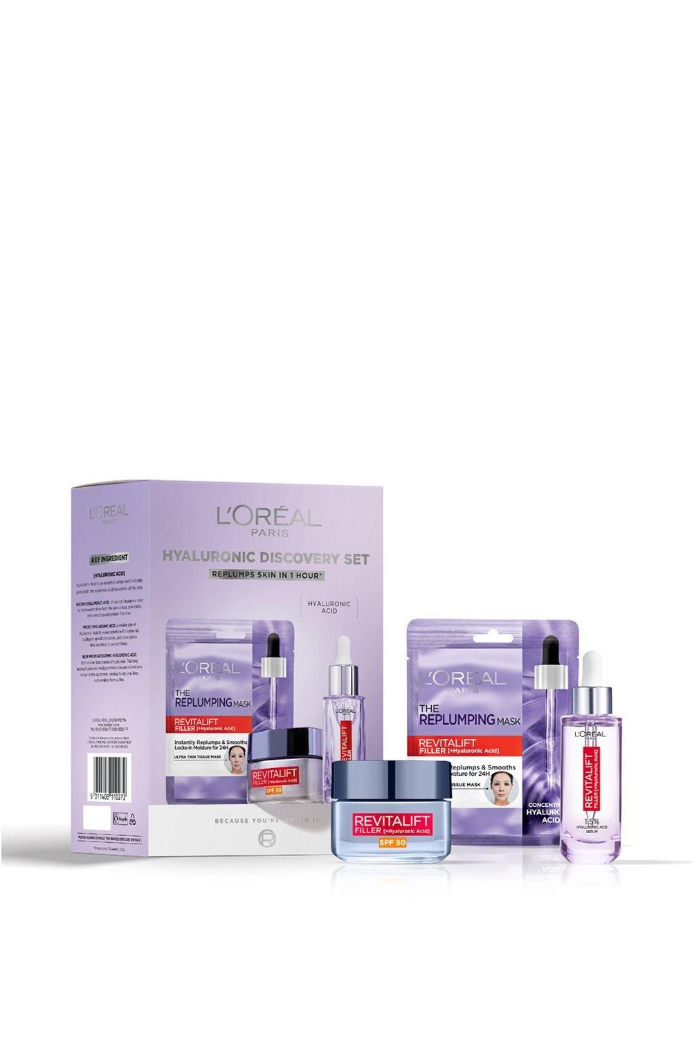 L'Oréal Paris Hyaluronic Discovery Skincare Gift Set Multi image 2