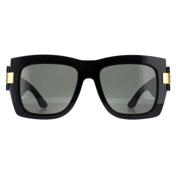 Gucci Square Black with Gold Grey GG1688S