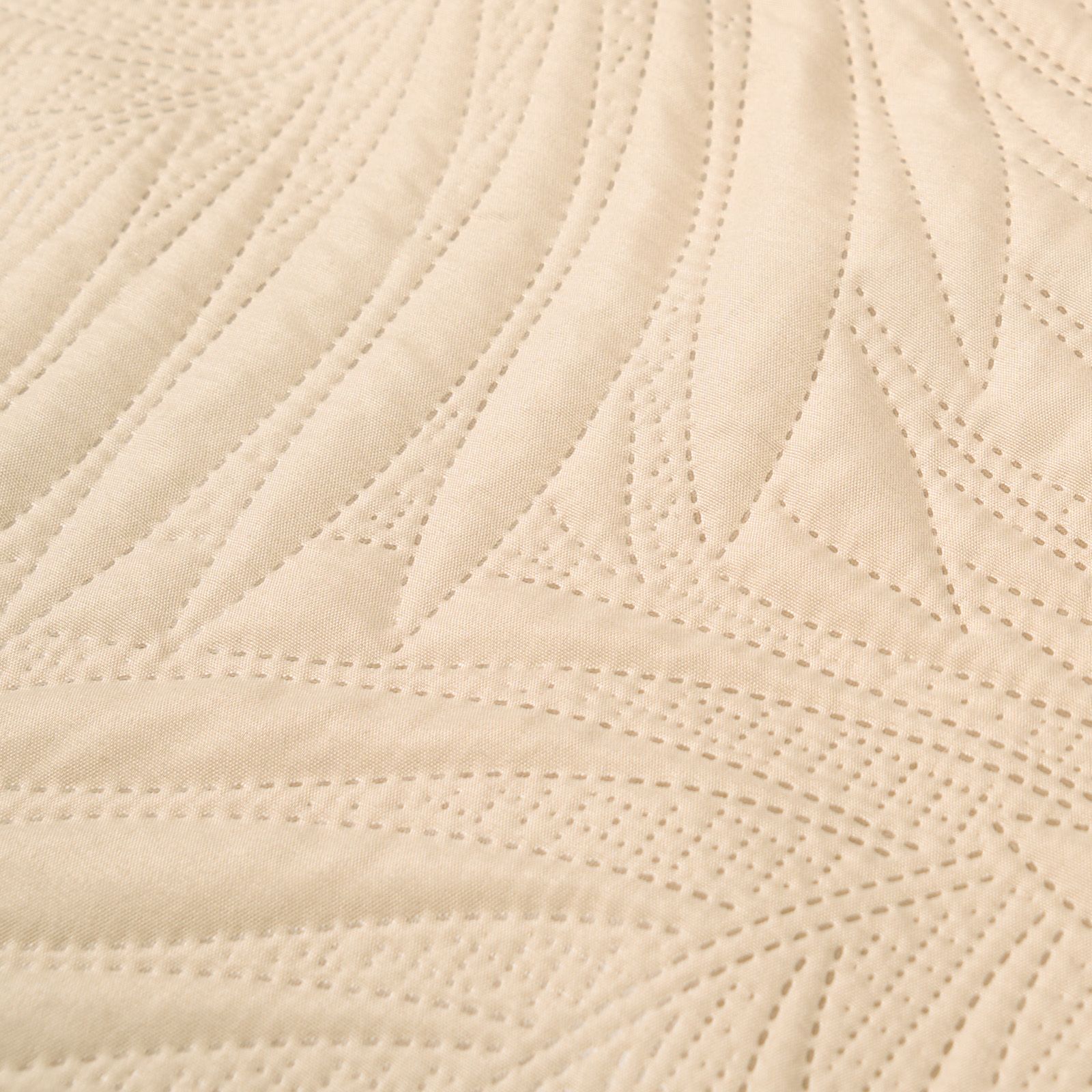 OHS Leaf Pinsonic Throw Over Bed Blanket Quilted Bedspread image 5