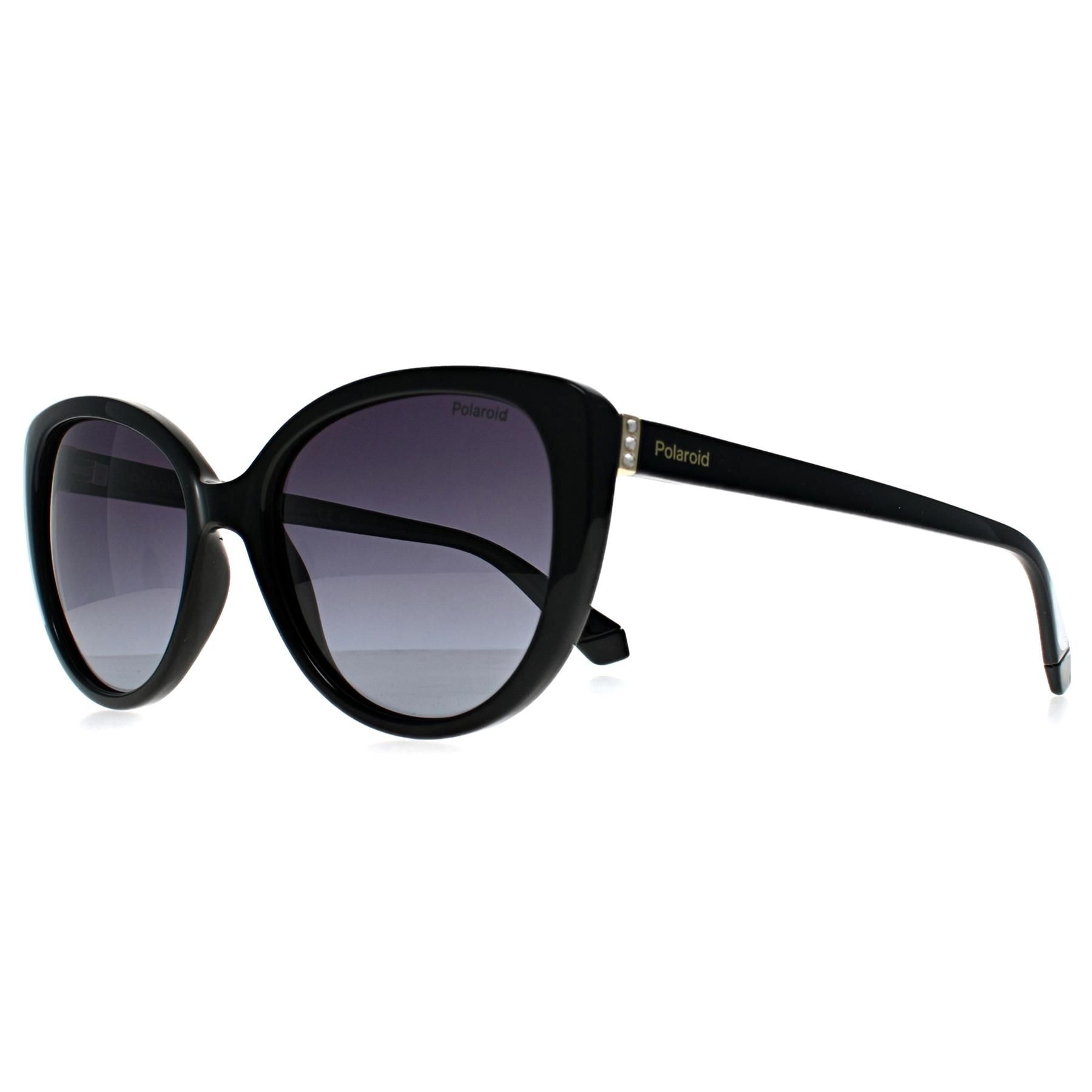 Polaroid Cat Eye Black Grey Gradient Polarized PLD 4176/S/X image 2