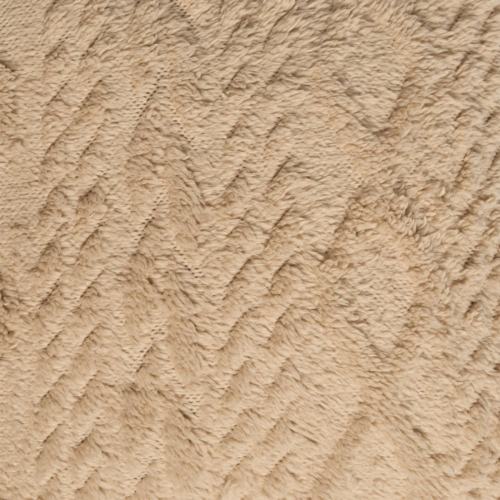 OHS 2 Pack Soft Cosy Cable Knit Design Decorative Square Cushion Covers image 4