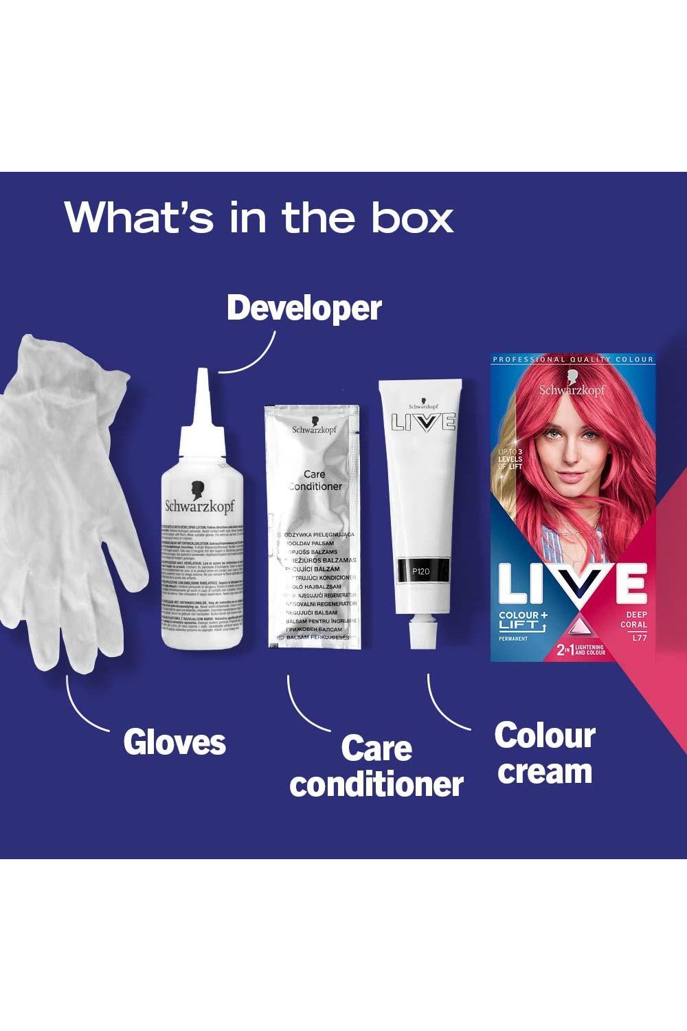 Schwarzkopf LIVE Ultra Brights 'Hair Dye' Vibrant Semi-Permanent Orange image 5