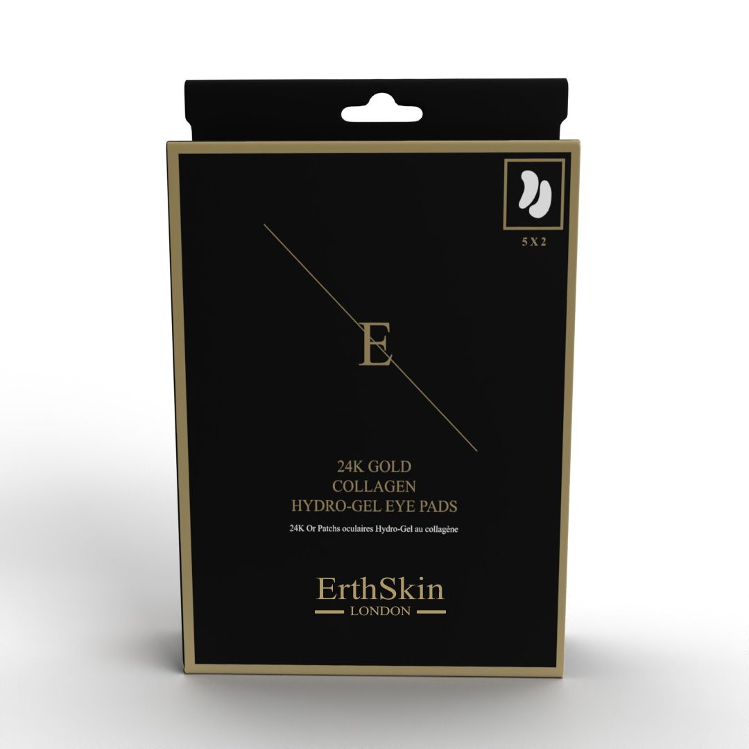 Erth Skin London Collagen Gold Under Eye Patch 24k Gold 5X2 Pads image 3