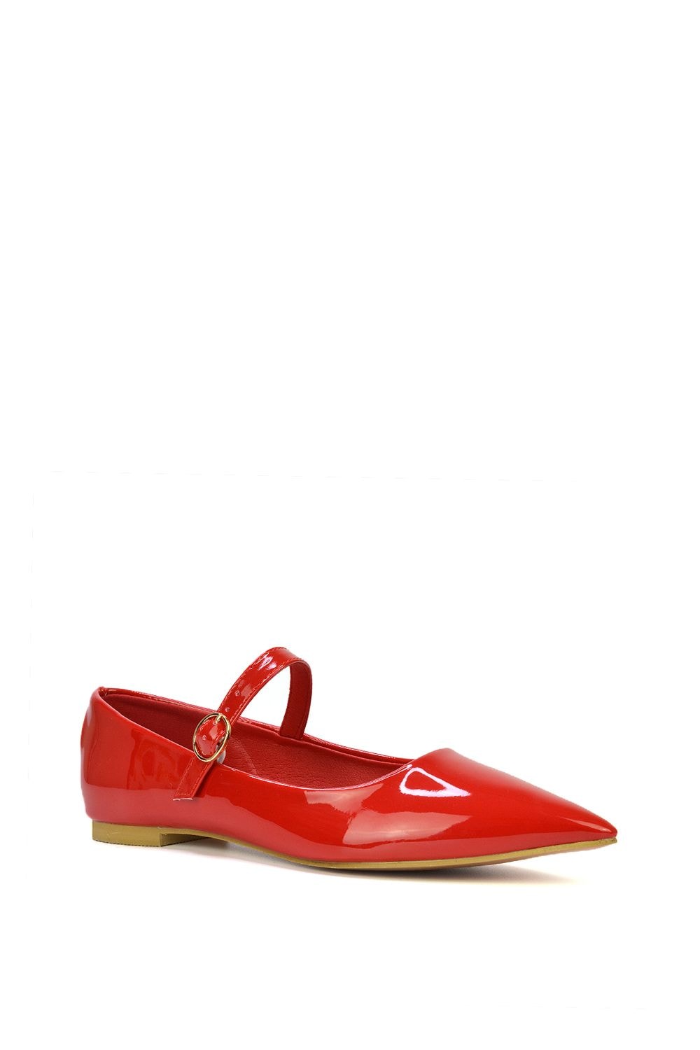 XY London 'Aimee' Flat Mary Jane Ballerina Pumps image 2