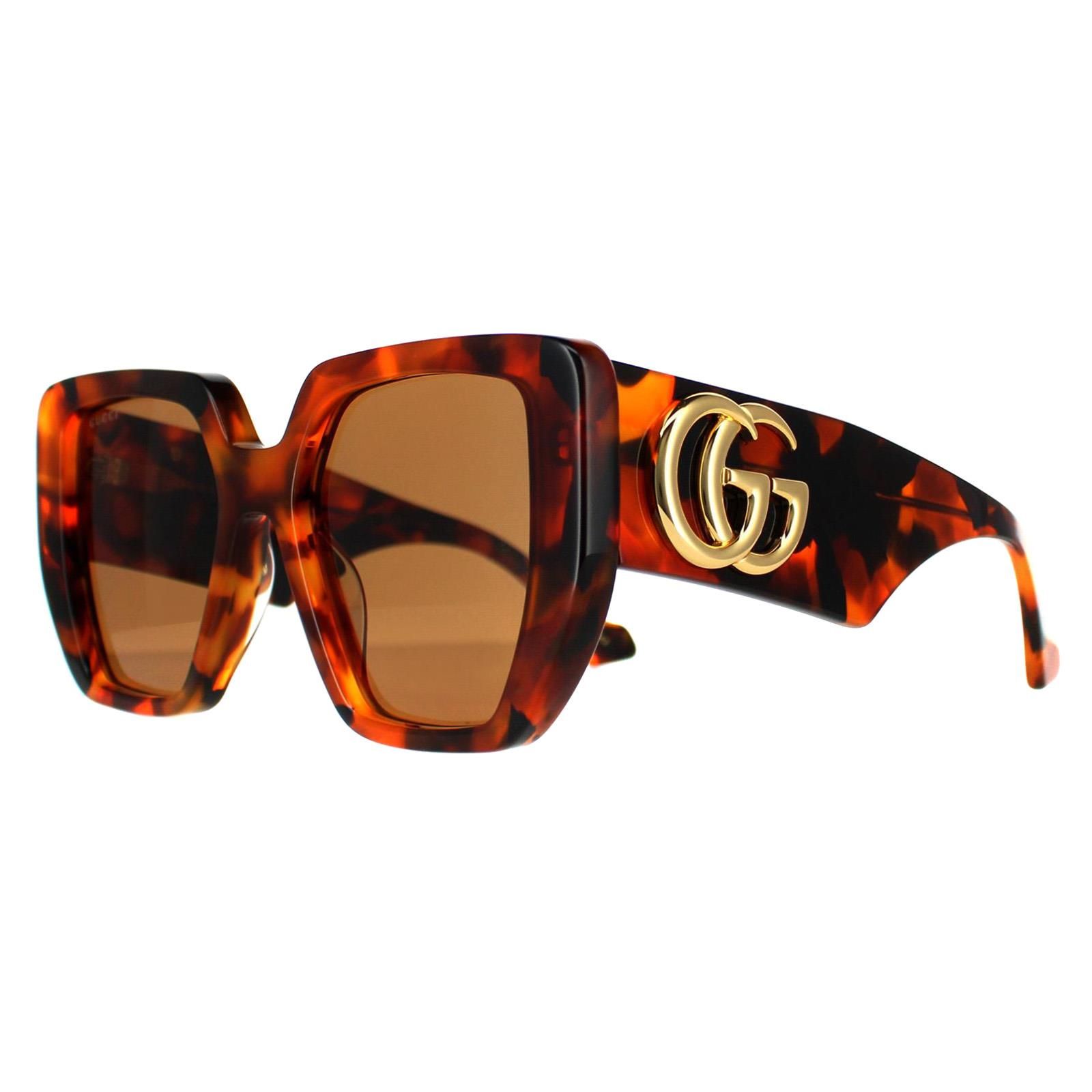 Gucci Square Havana Brown GG0956S image 2