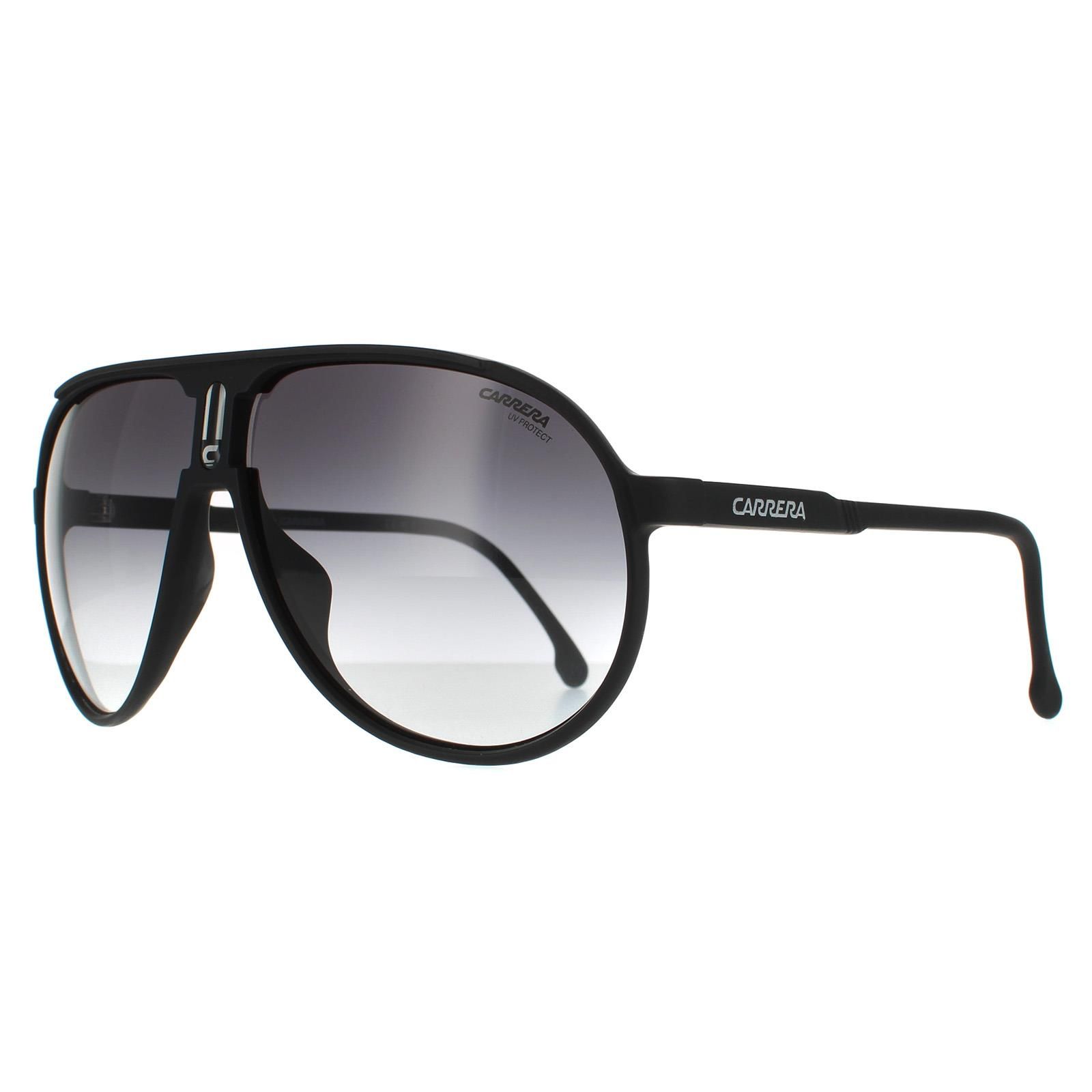 Carrera Aviator Matte Black Grey Gradient image 2
