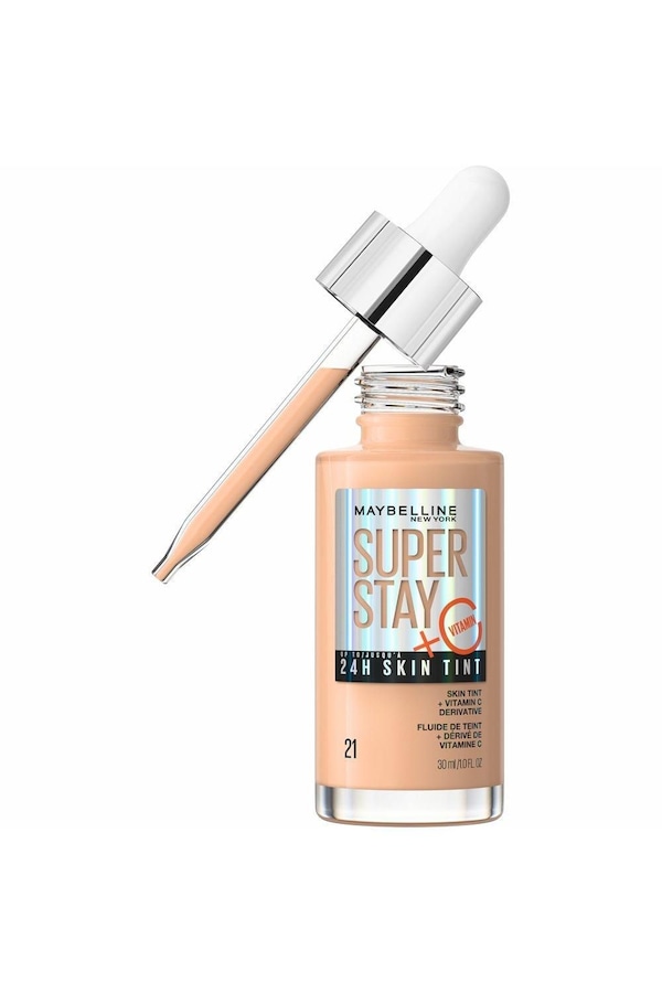 Maybelline Super Stay up to 24H Skin Tint Foundation + Vitamin C 21