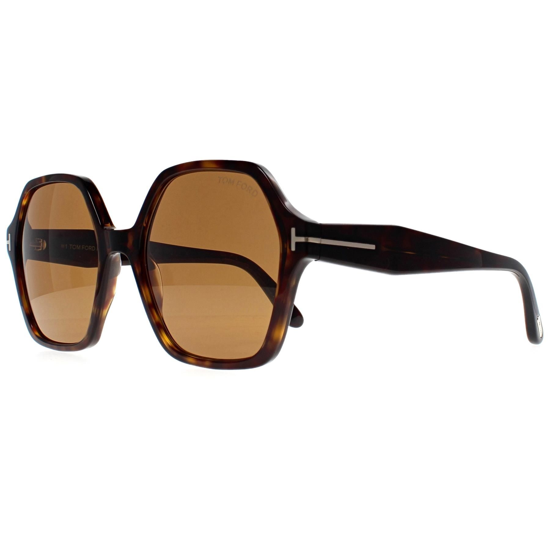 Tom Ford Square Dark Havana  Brown Romy FT1032 image 2