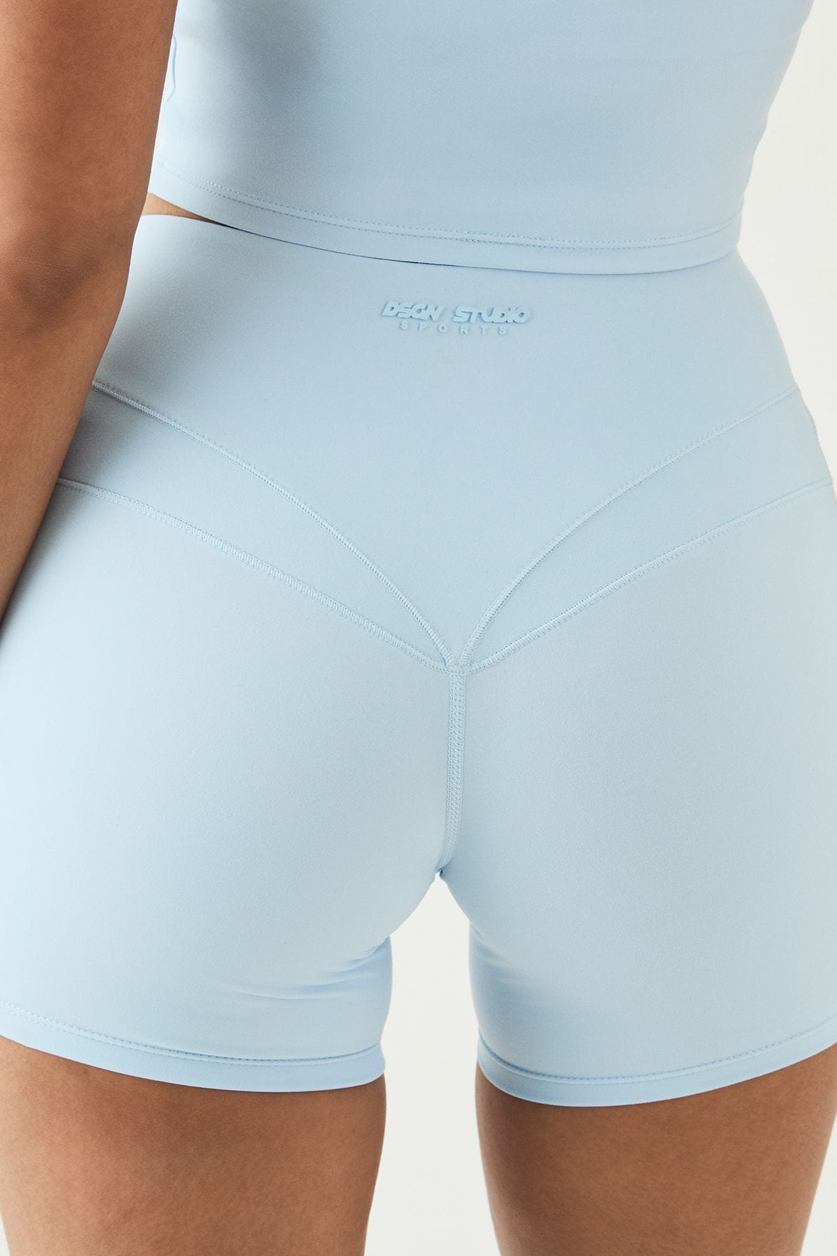 DSGN Studio DSGN Studio Ultra Sculpt Seam Detail Cycling Short Light Blue image 4