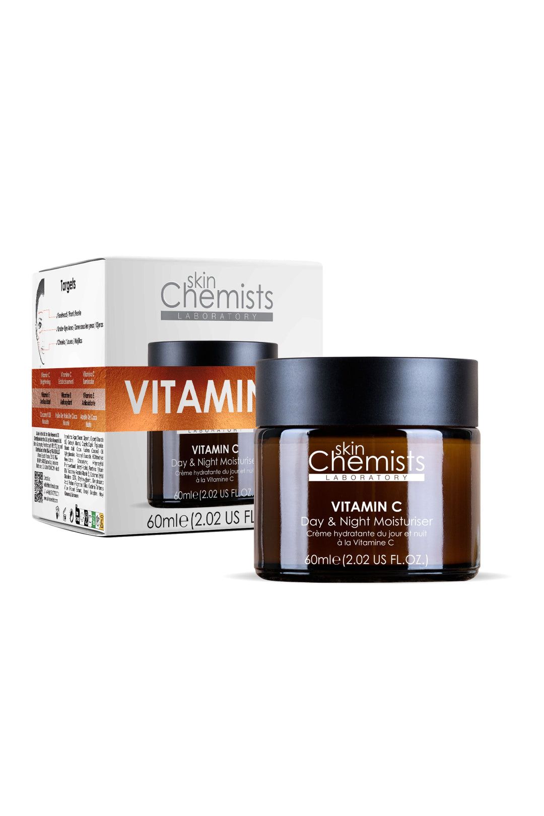 skinChemists professional Vitamin C Brightening Day Moisturiser 60ml image 1