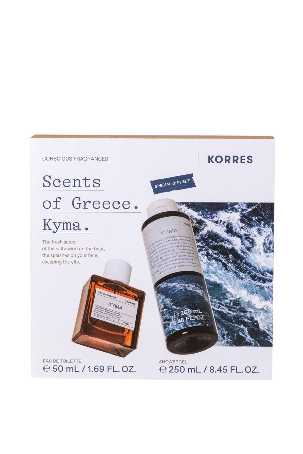 Korres Set Kyma Eau De Toilette 50ml & Shower Gel 250ml Multi image 2