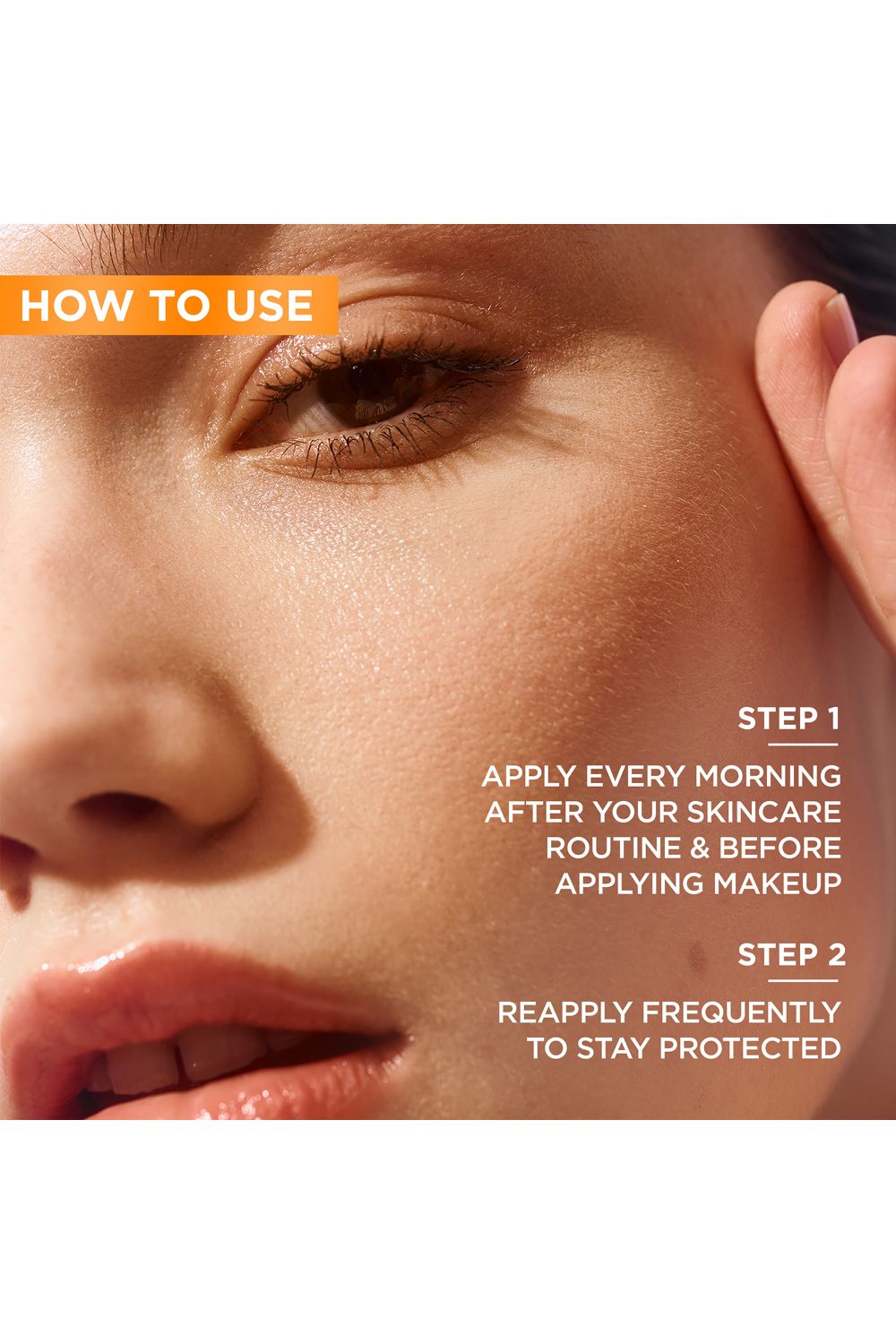 Garnier Ambre Solaire Ultra-Light Sensitive Sun Protection Face Fluid SPF50+ Multi image 3