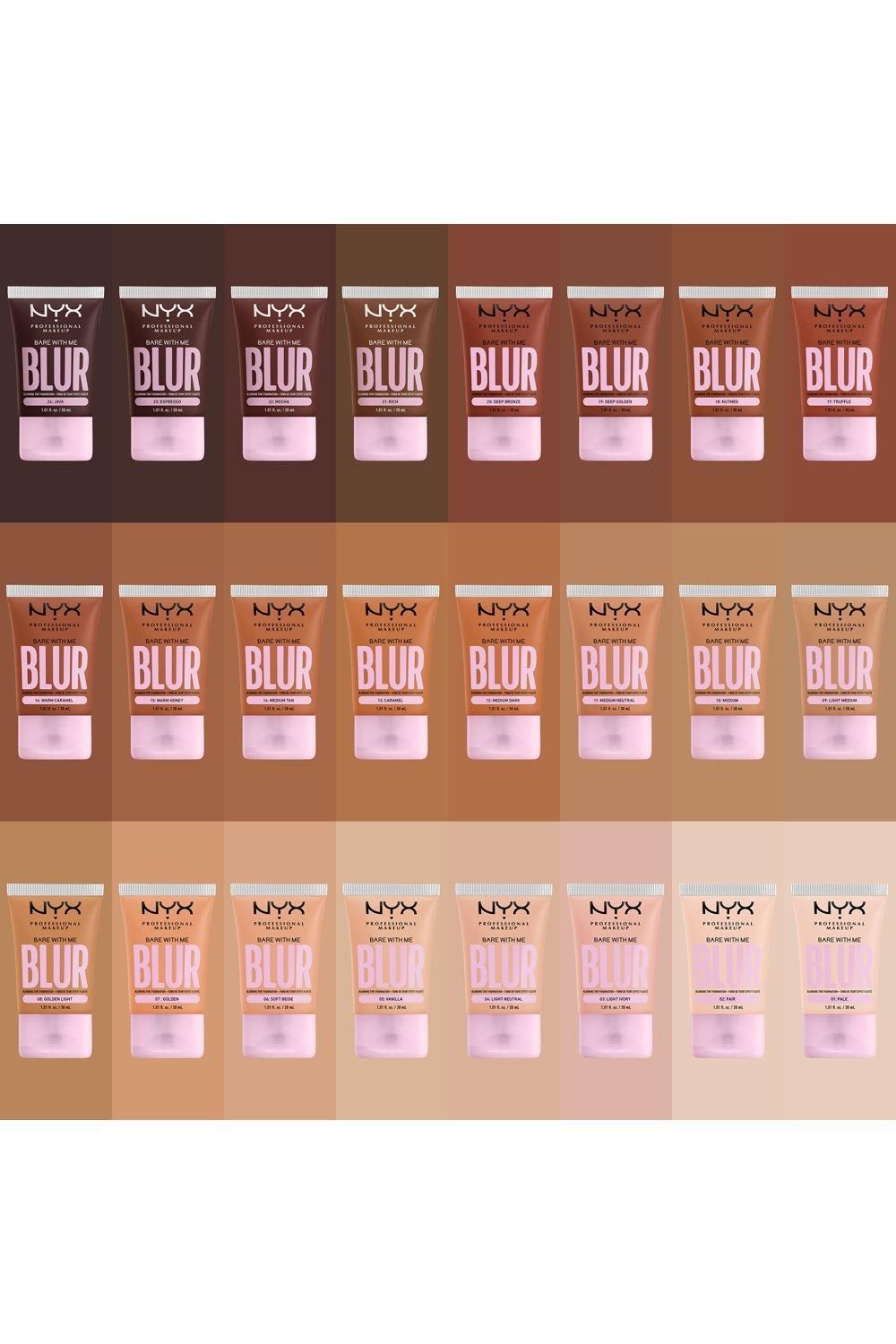 NYX Professional Makeup Bare With Me Blur Tint Foundation Java image 6