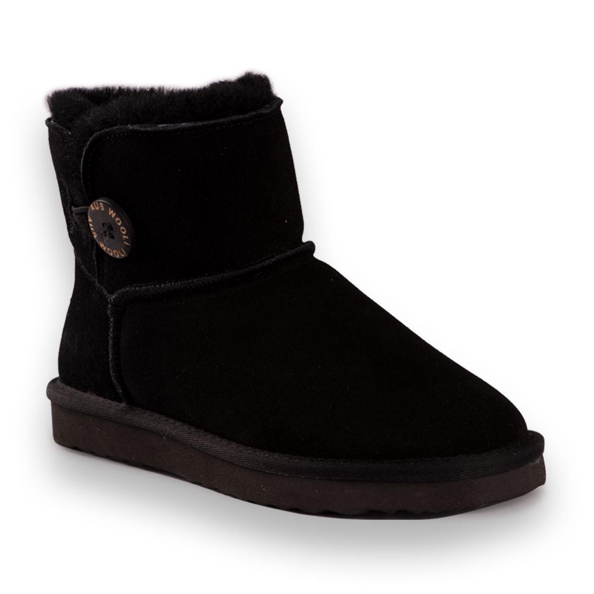 Aus Wooli Australia Short Sheepskin Button Boots image 1