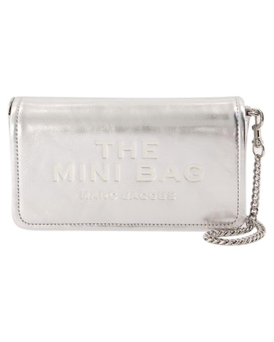 Marc Jacobs Mini Bag Chain Strap Wo - Metallic | Silver Crossbody Bags