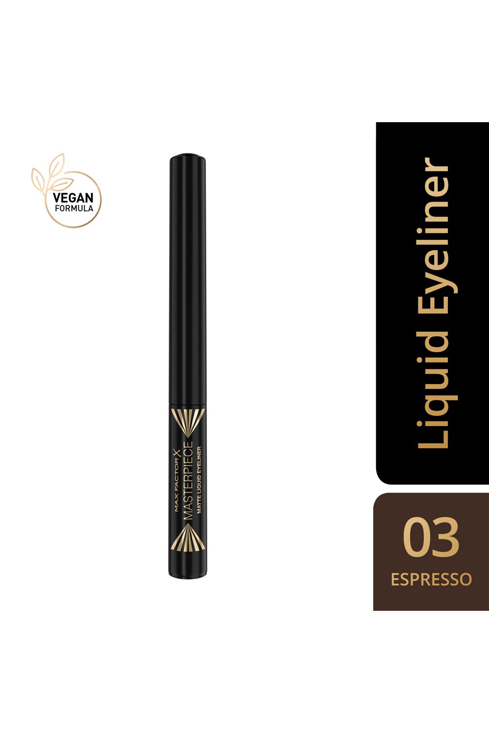Max Factor Masterpiece Waterproof Matte Liquid Eyeliner Espresso image 2