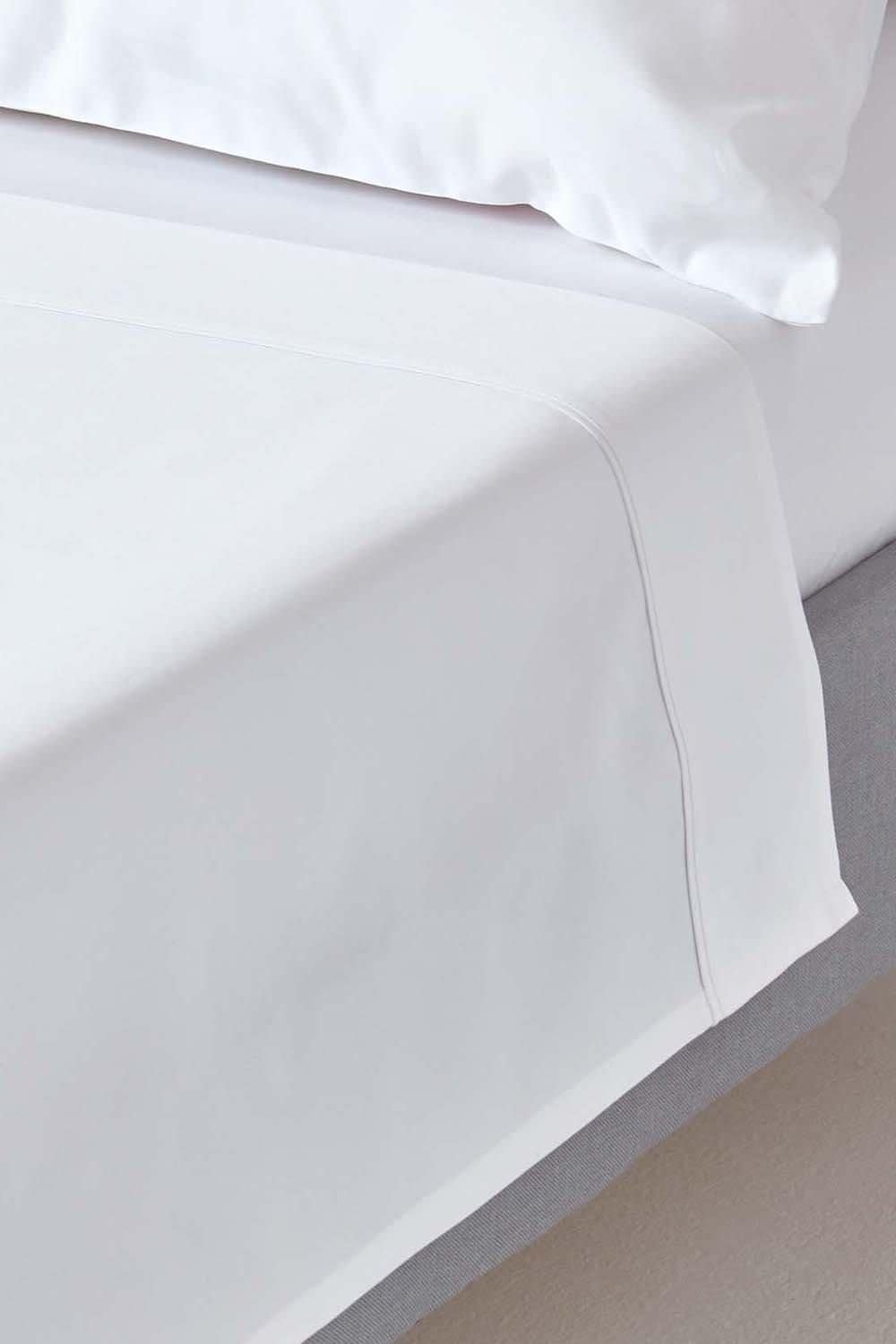 Homescapes Egyptian Cotton Flat Sheet 1000 Thread Count image 1