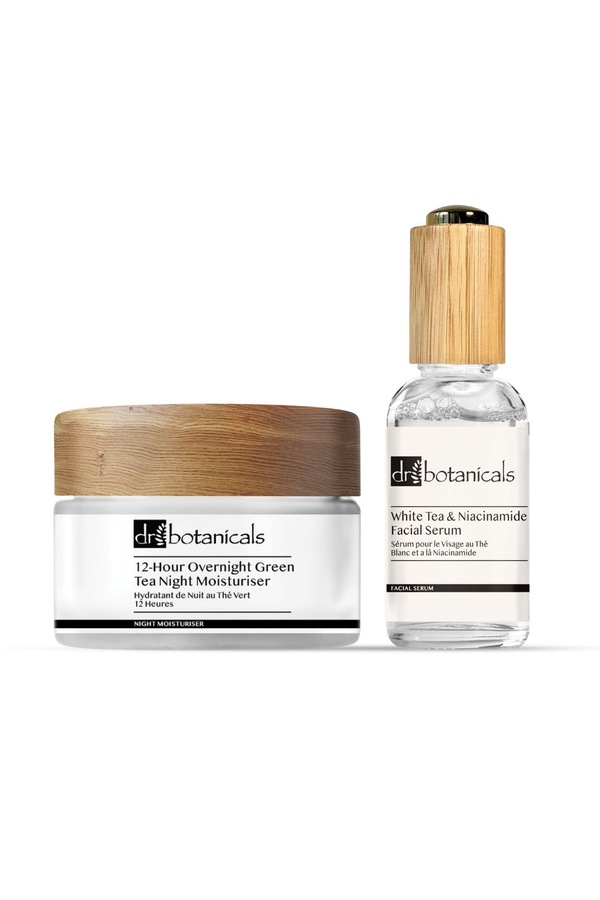 Dr. Botanicals Anti-Ageing Plant-Based Moisturiser & Facial Serum Kit