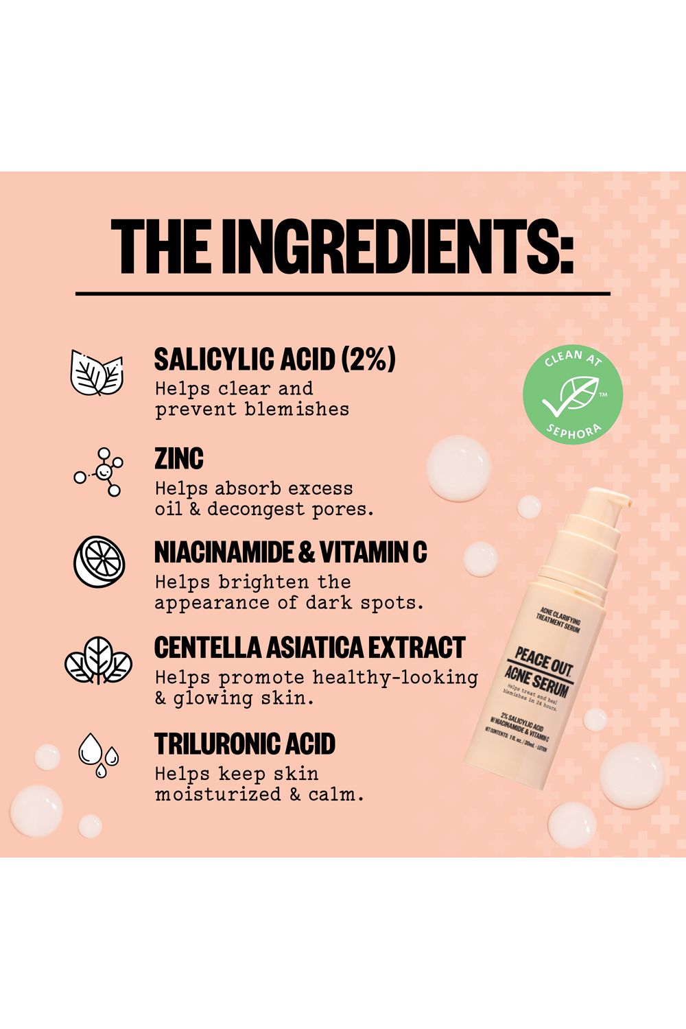 Peace Out Acne Cleanser 50ml Multi image 4