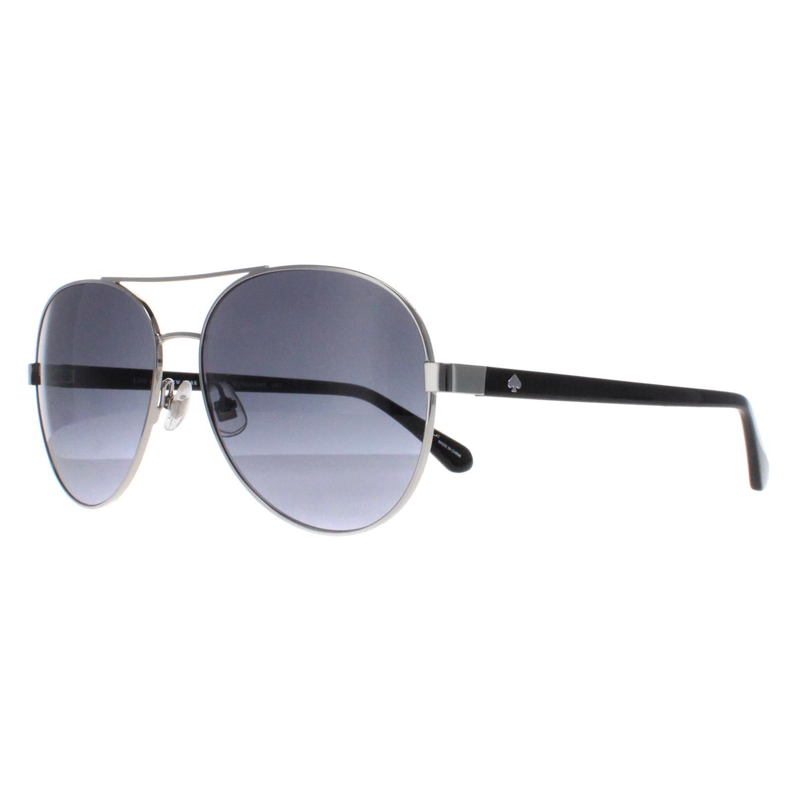 Kate Spade Aviator Palladium Dark Grey Gradient Averie/S image 2