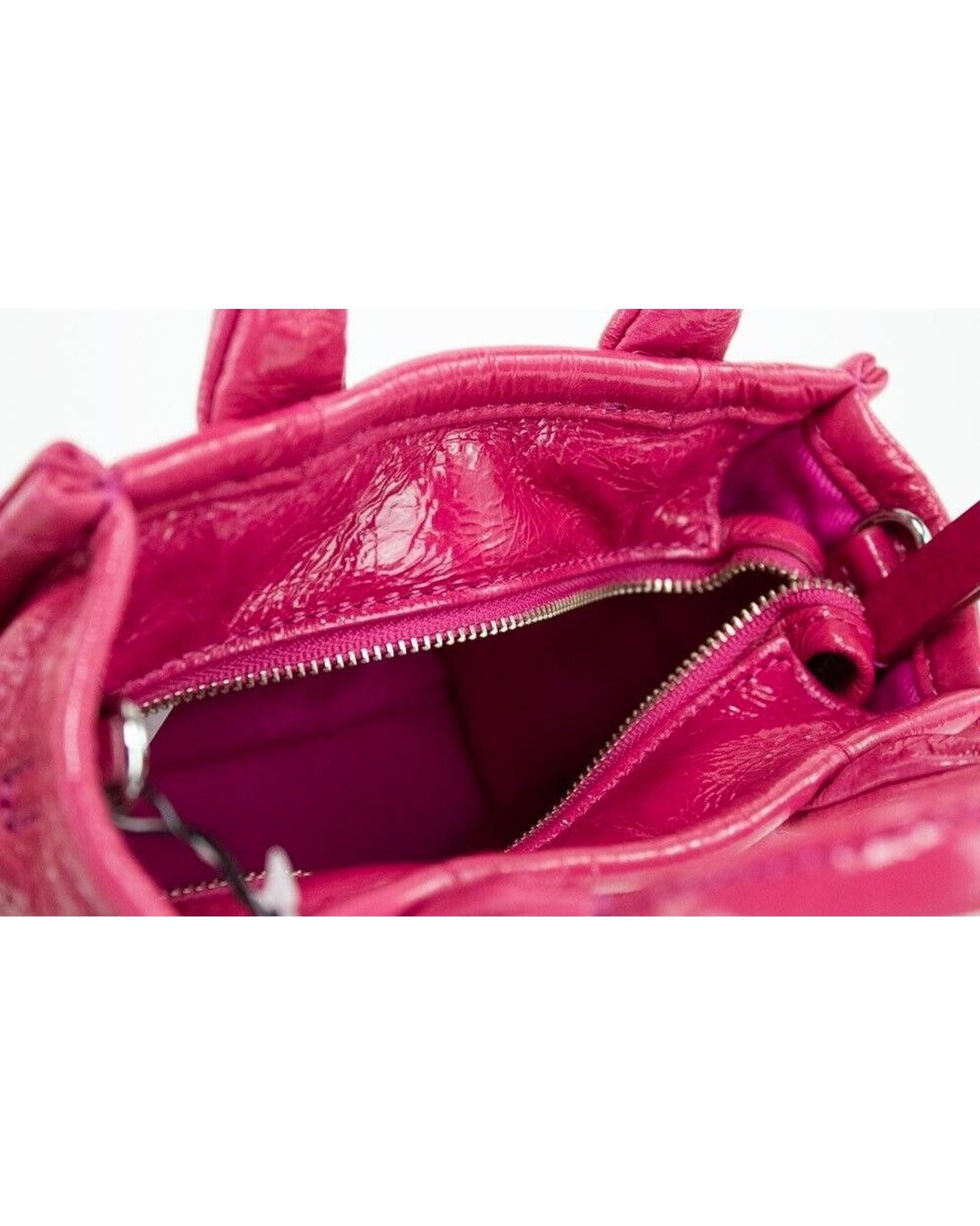 Marc Jacobs The Tote Bag Mini Pink Wo - Magenta Crossbody Bags image 3