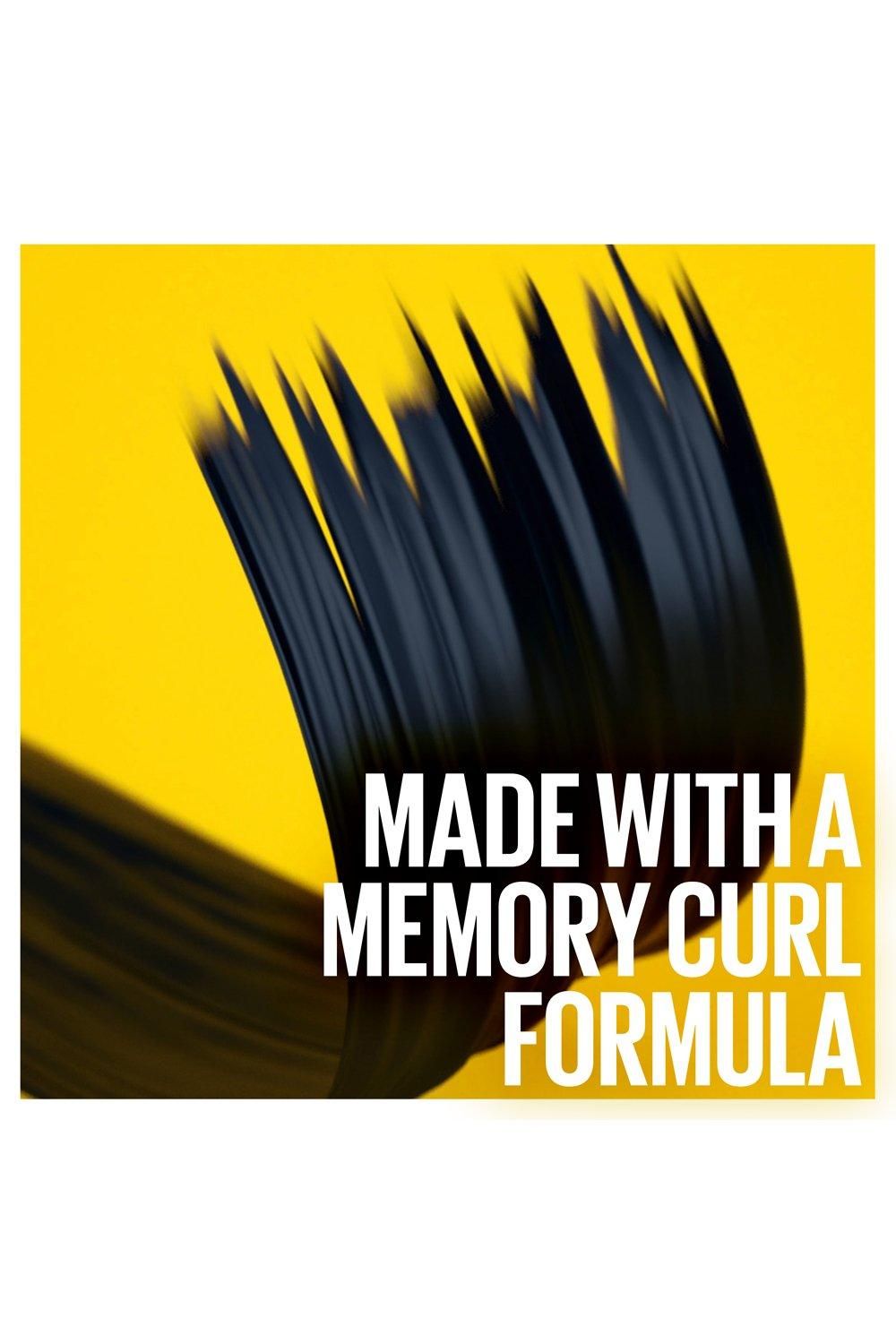 Maybelline Colossal Curl Bounce Waterproof Mascara, Big Bouncy Curl Volume, Up To 24 Hour Wear Black image 3