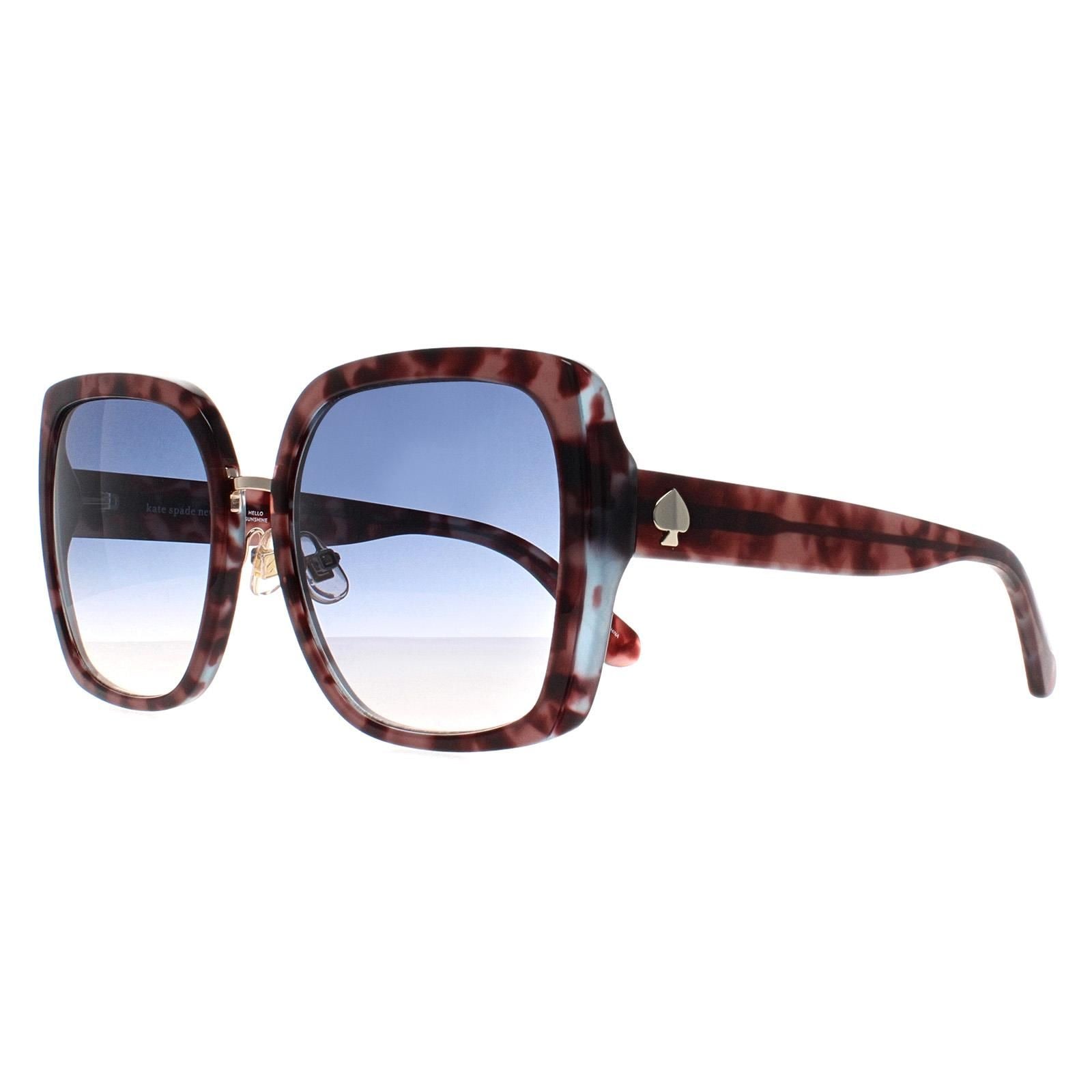 Kate Spade Butterfly Blue Havana Blue Gradient Kimber/G/S image 2