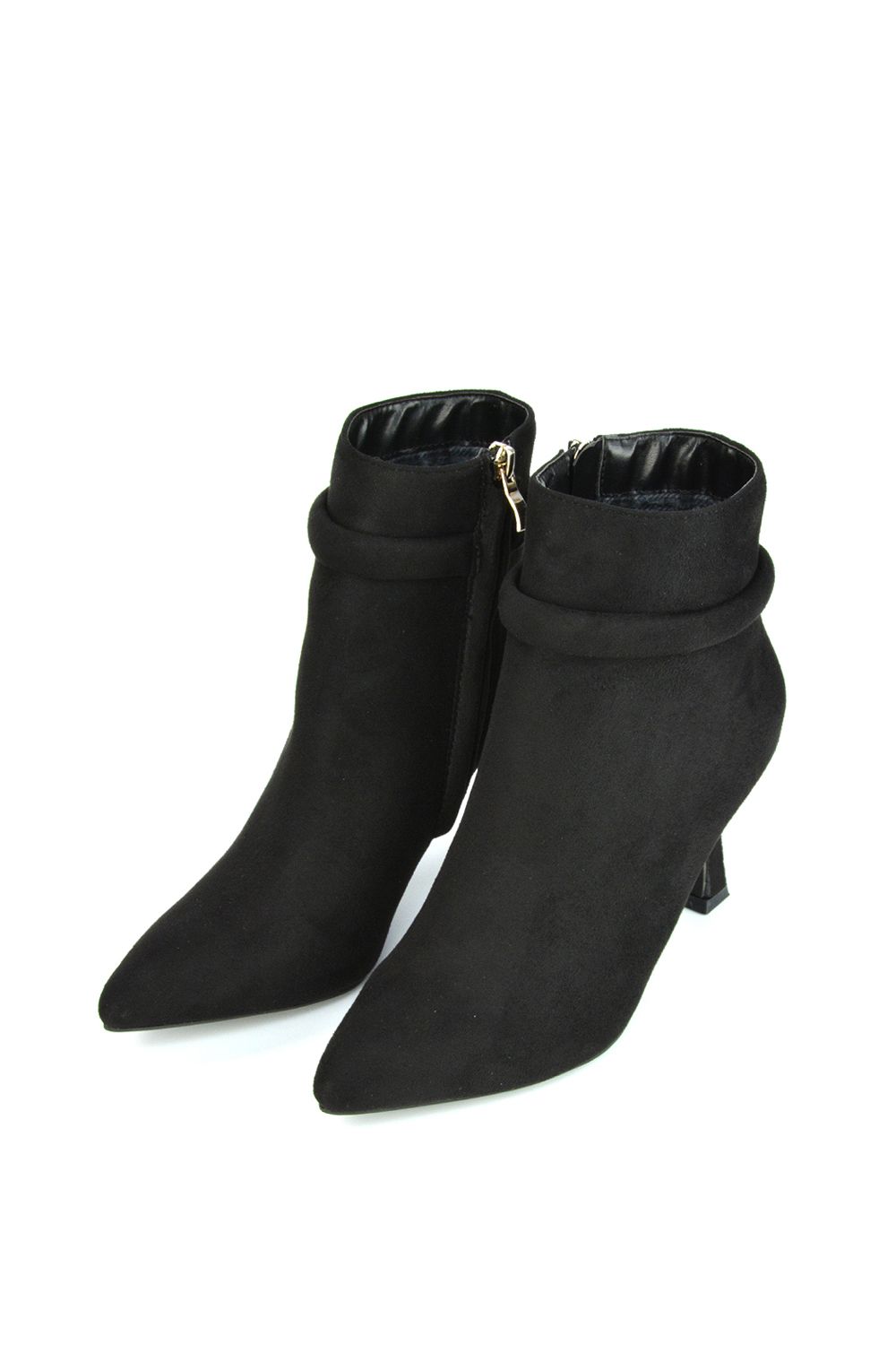 XY London 'Jaelyn' Pointed Toe Stiletto Heeled Ankle Boots image 3