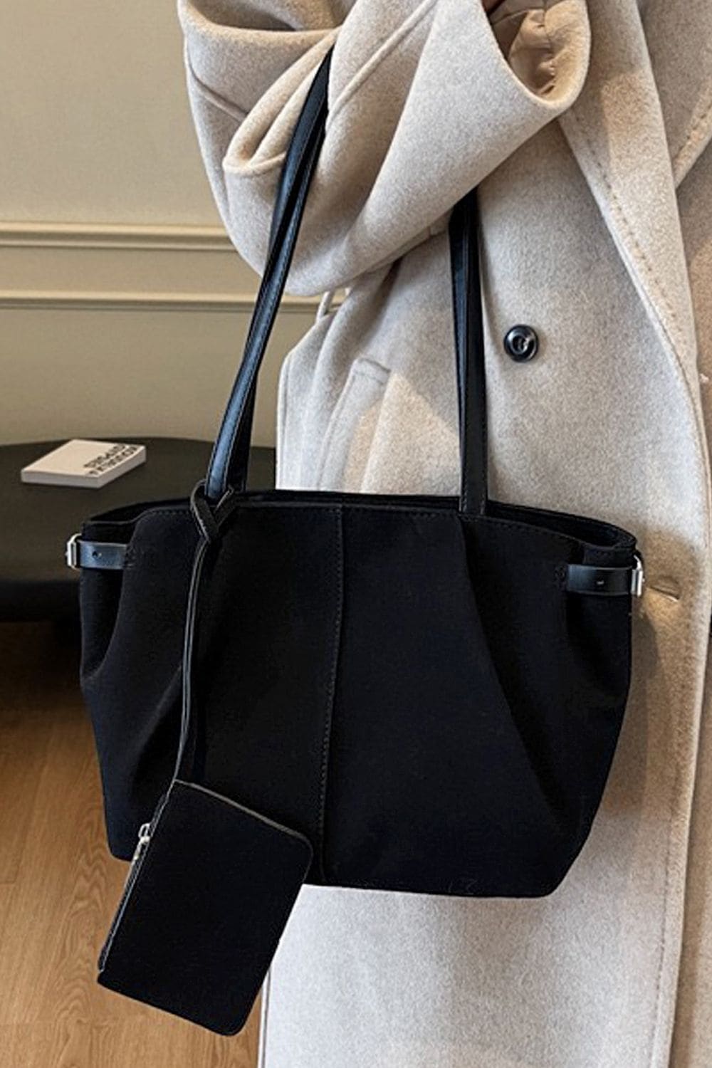 XY London 'Destiny' Large Tote Bag with Matching Pouch Purse image 2