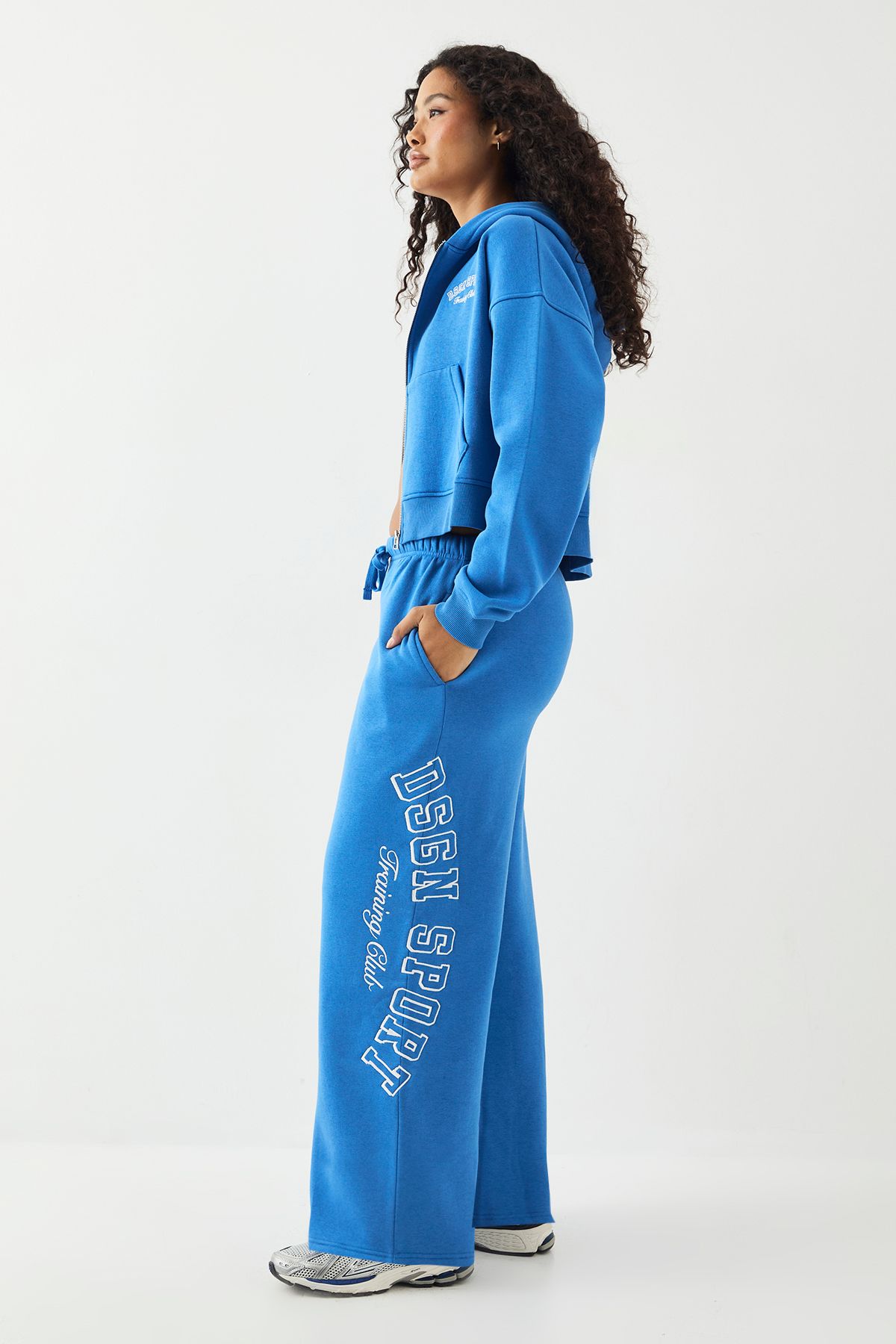 DSGN Studio DSGN Studio Sport Training Club Straight Leg Jogger Blue image 1