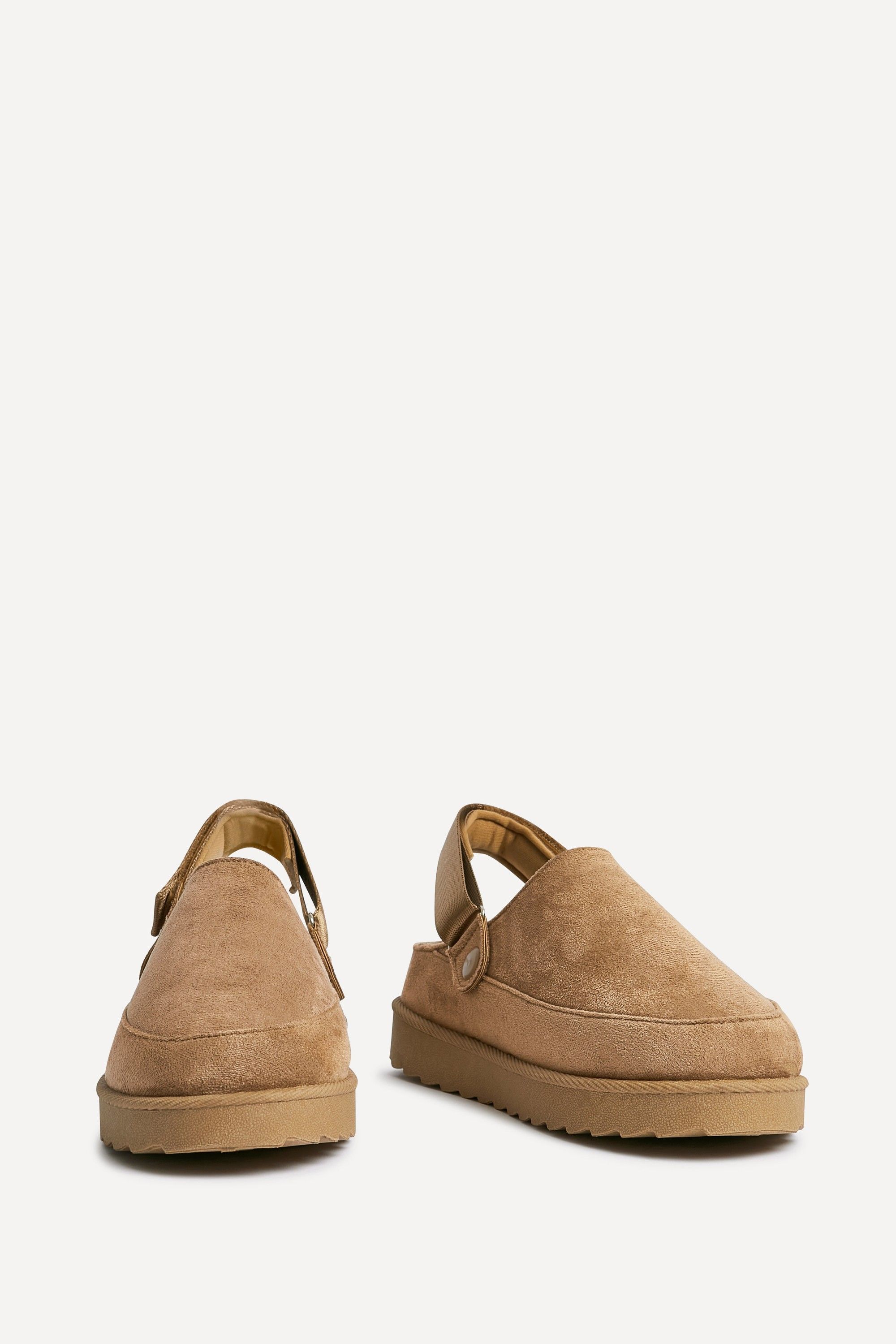 Linzi Teddy Chestnut Slip-On Slingback Clog image 3