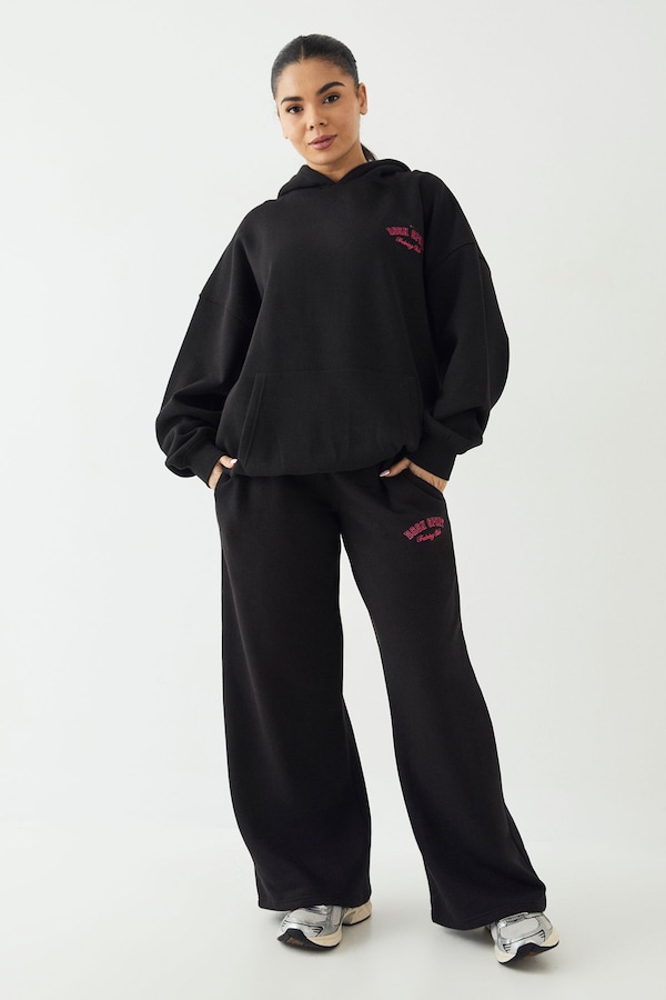 DSGN Studio DSGN Studio Sport Training Club Straight Leg Jogger Black