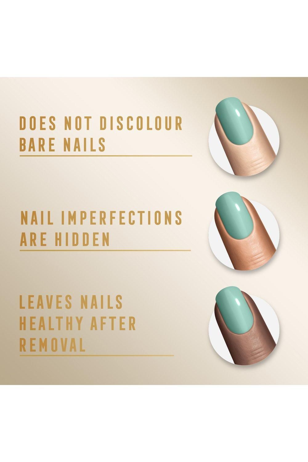 Max Factor Miracle Pure Nail Polish Moonstone Blue image 6