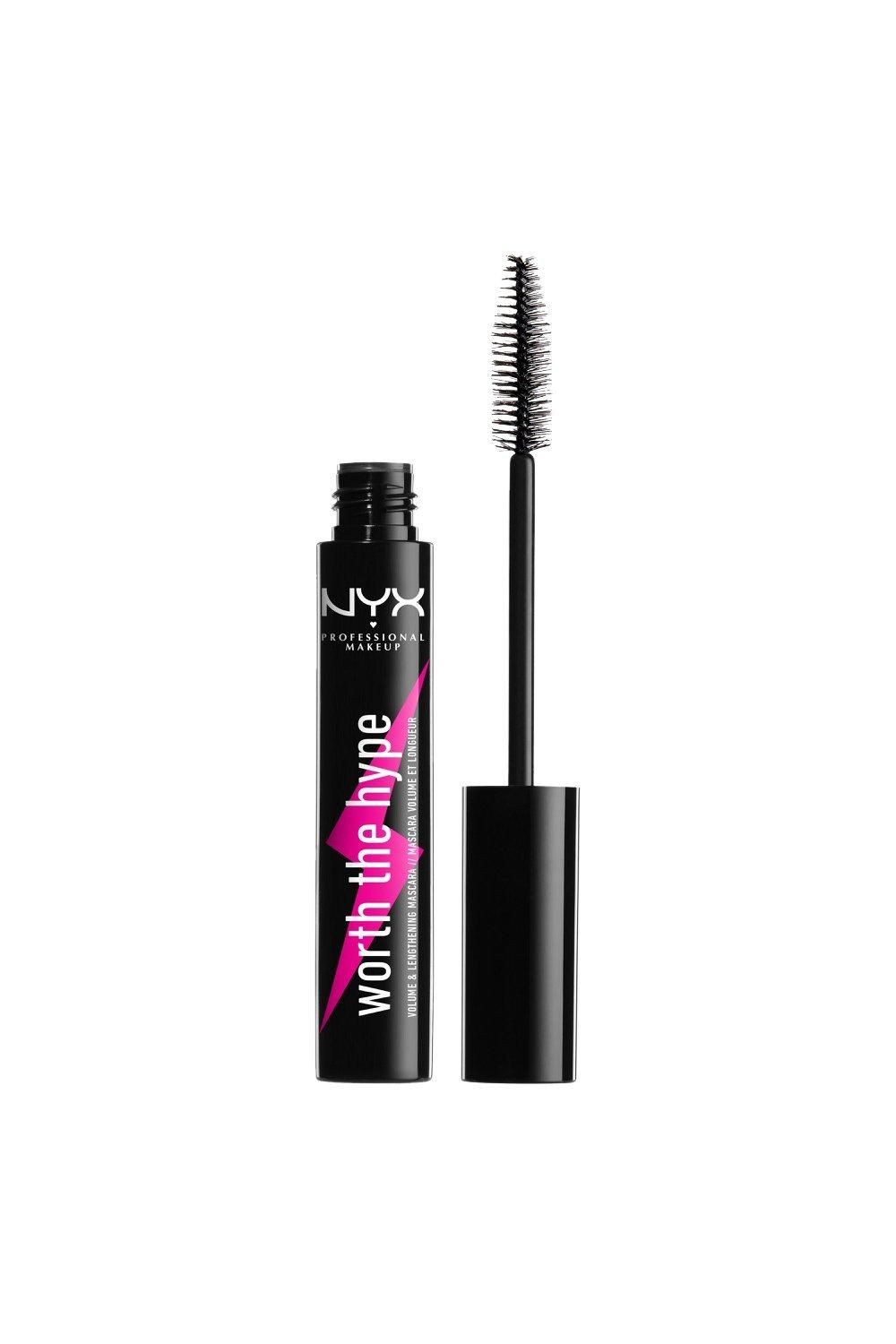 NYX Professional Makeup Worth the Hype Volumizing & Lengthening Mascara Black image 9