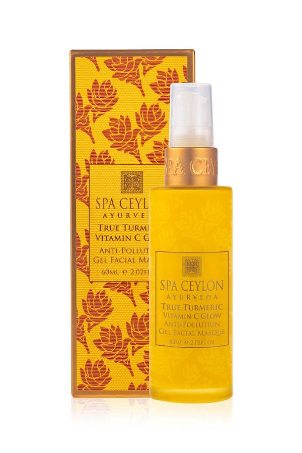 Spa Ceylon True Turmeric - Vitamin C Glow Anti-Pollution Gel Facial Masque -60ml