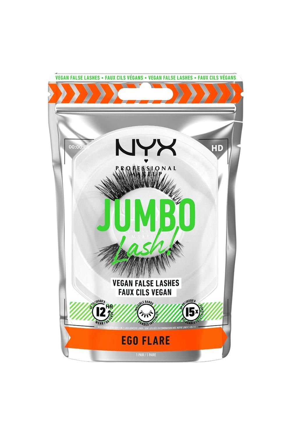 NYX Professional Makeup Jumbo Lash! Vegan False Lashes Ego Flare image 1