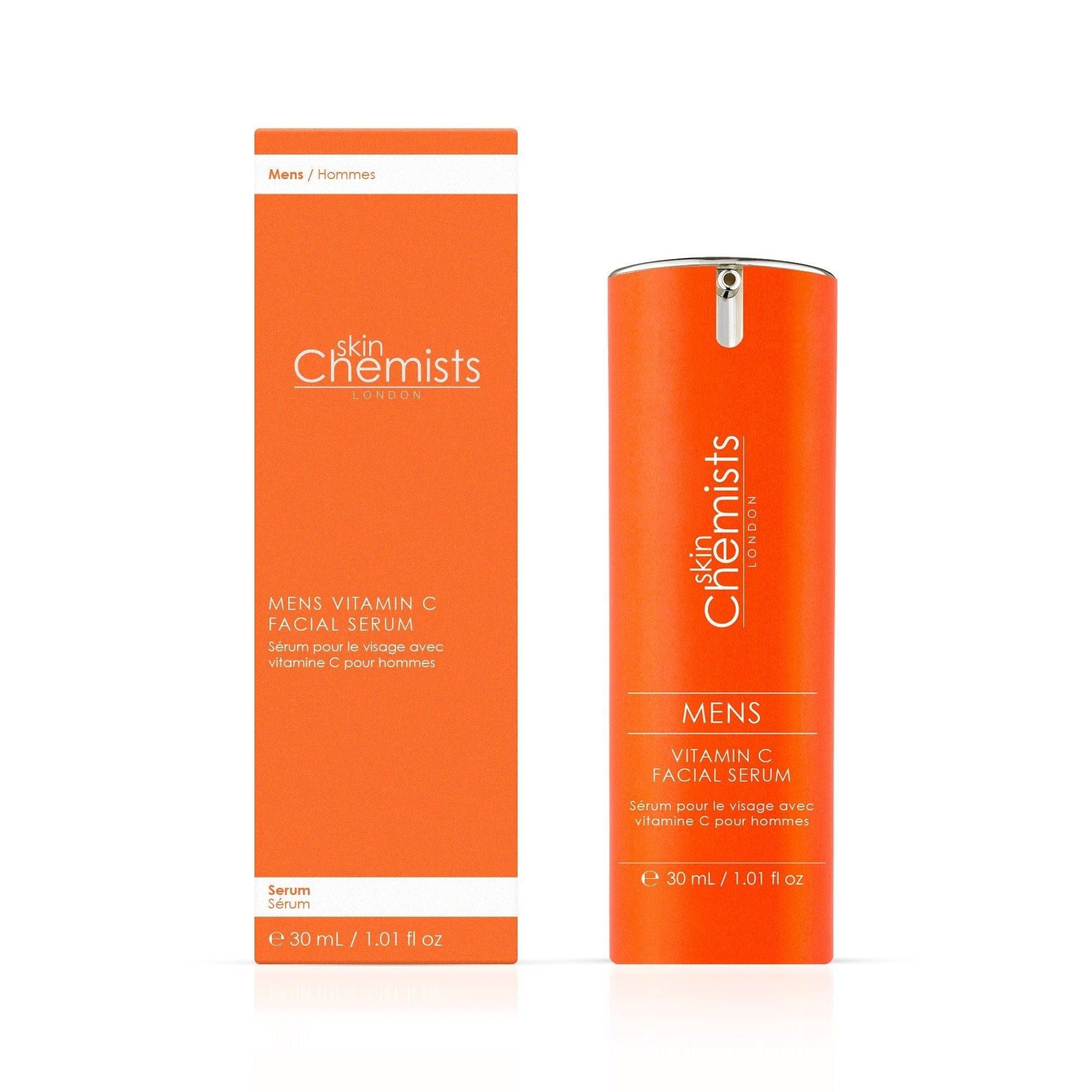 skinChemists professional Men's Vitamin C Facial Serum 30ml x 2 Duo Set image 2