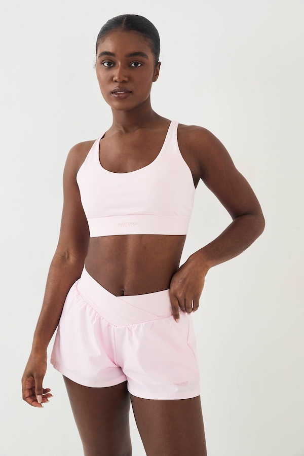 DSGN Studio DSGN Studio Wrap Waist Running Short Marshmallow Pink