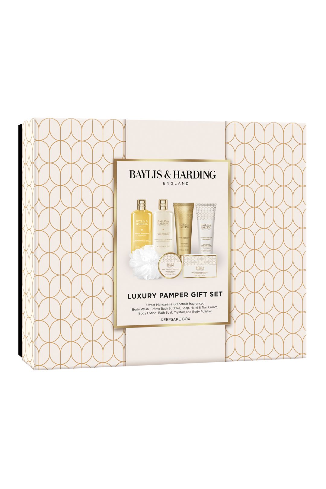Baylis & Harding Sweet Mandarin & Grapefruit Luxury Pamper Gift Set Multi image 2